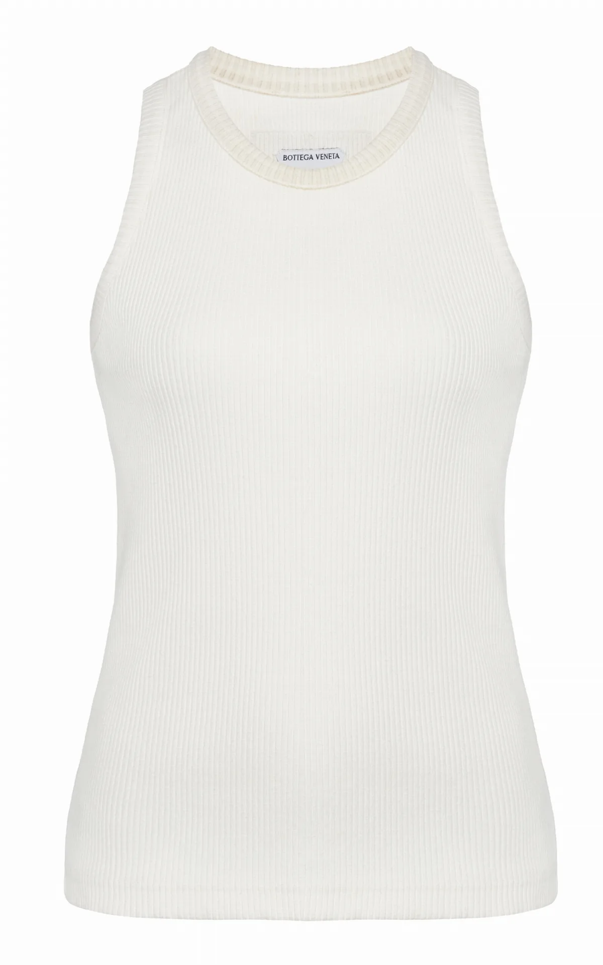 Compact Stretch-Cotton Jersey Tank Top by Bottega Veneta