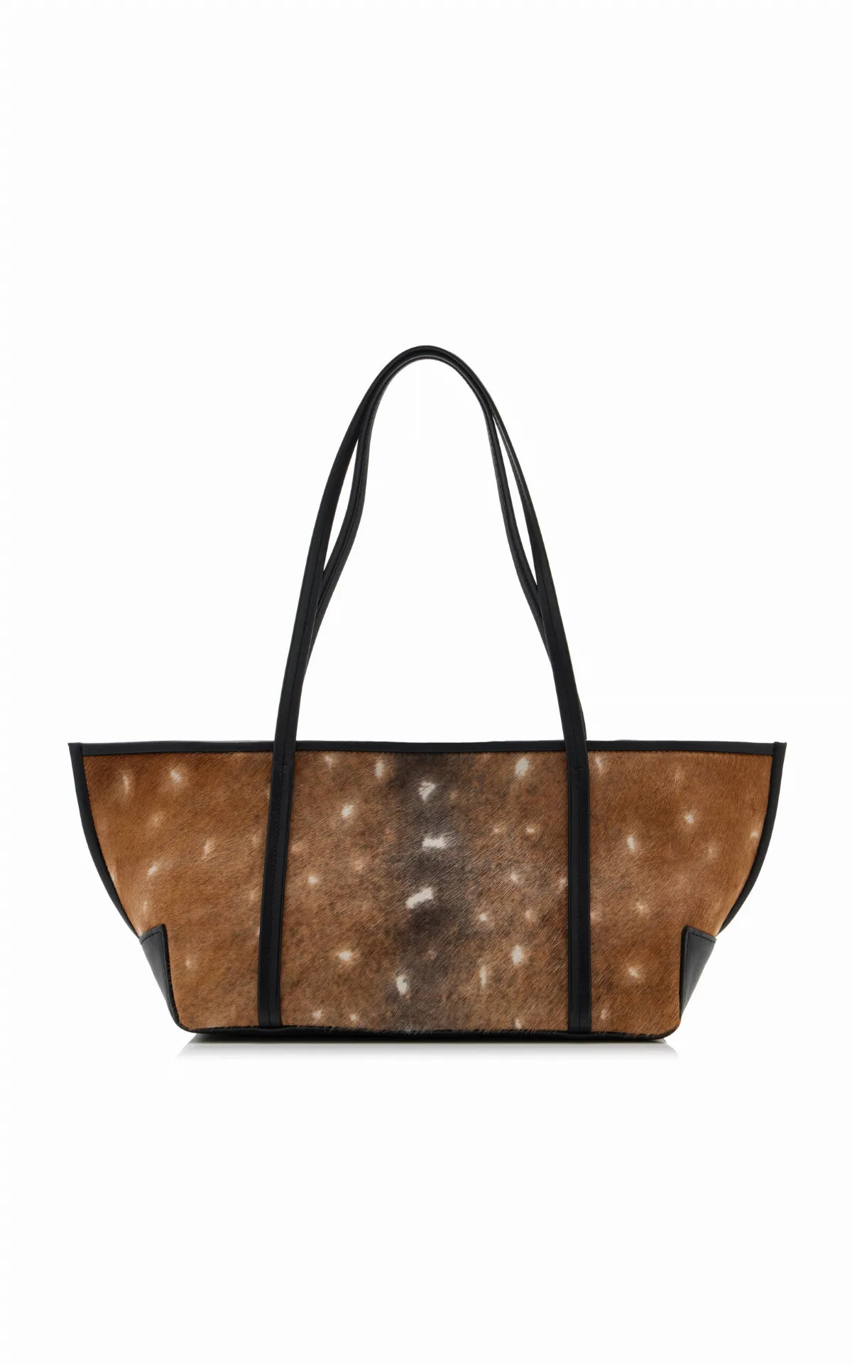 Fawn Leather Bateau Tote Bag by St. Agni