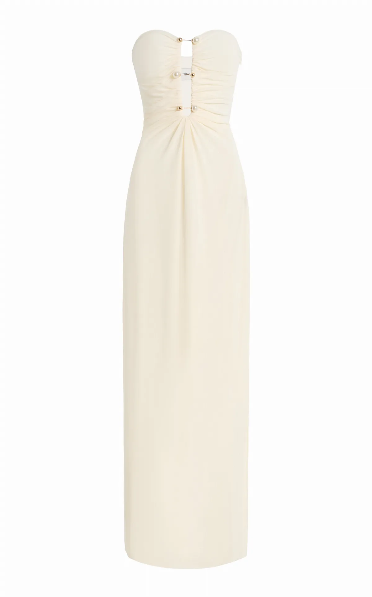 Alina Ruched Jersey Maxi Dress