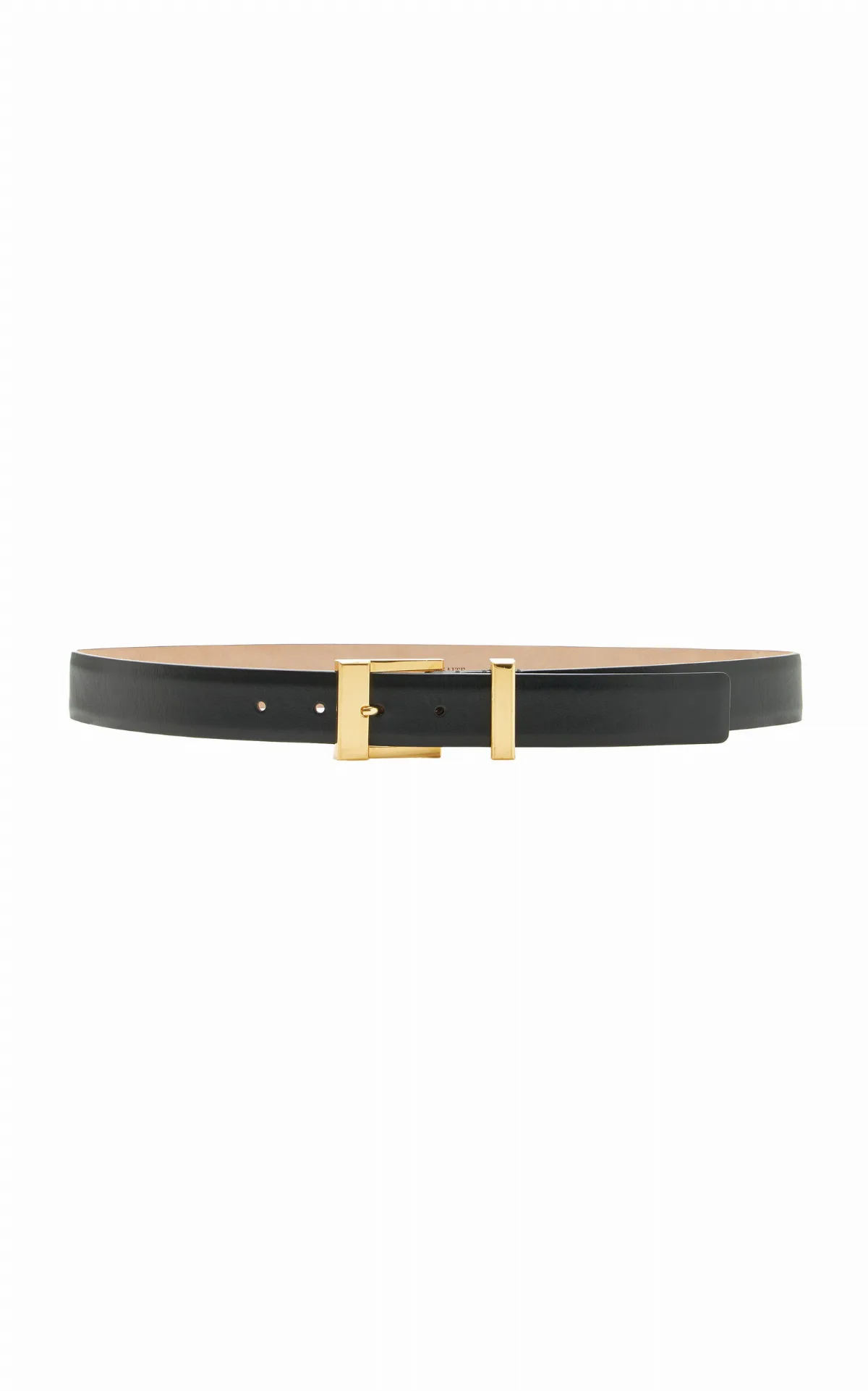 Manhattan Leather Belt by Khaite
