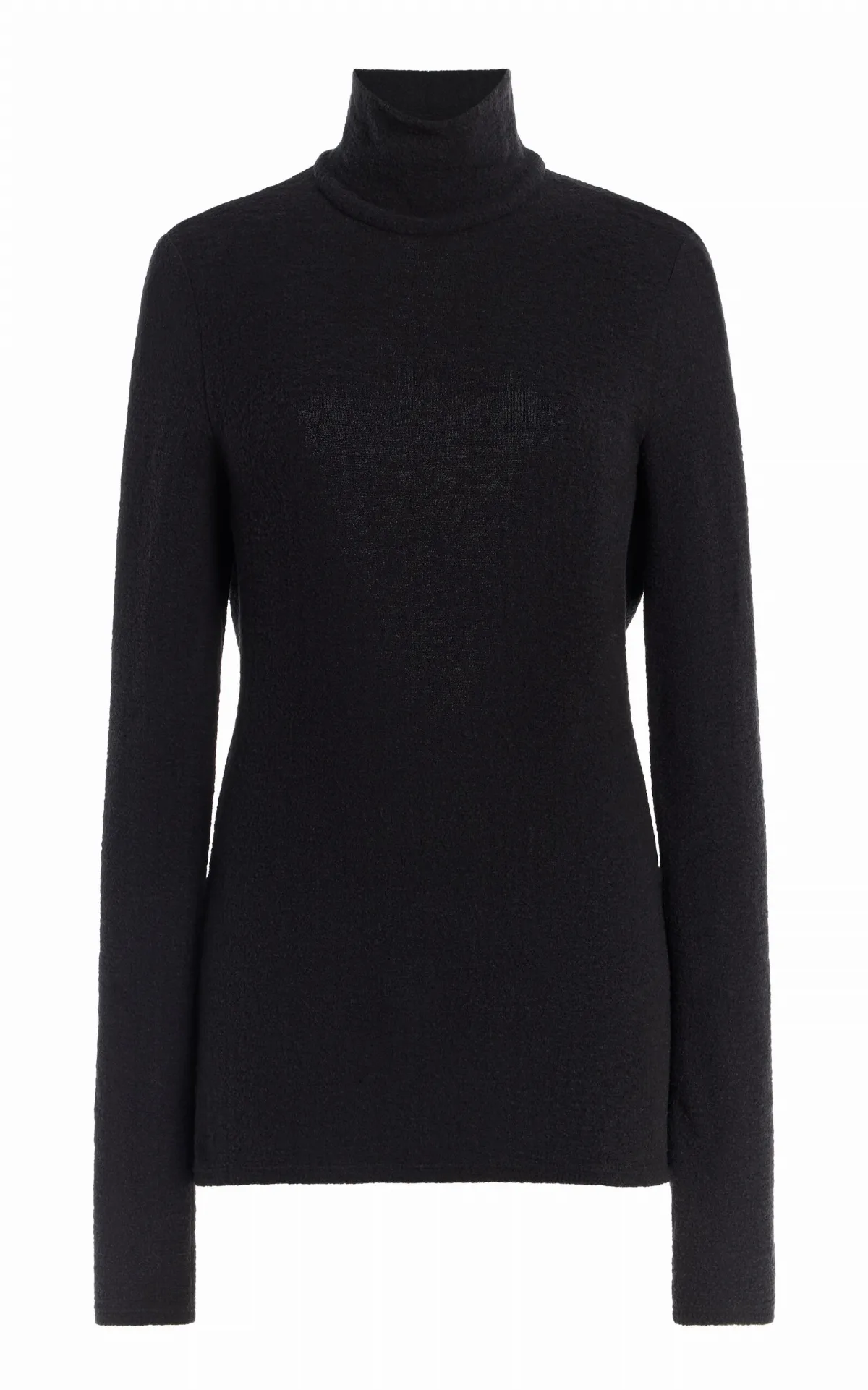 Cutout Knit Turtleneck Top by COLLEEN ALLEN