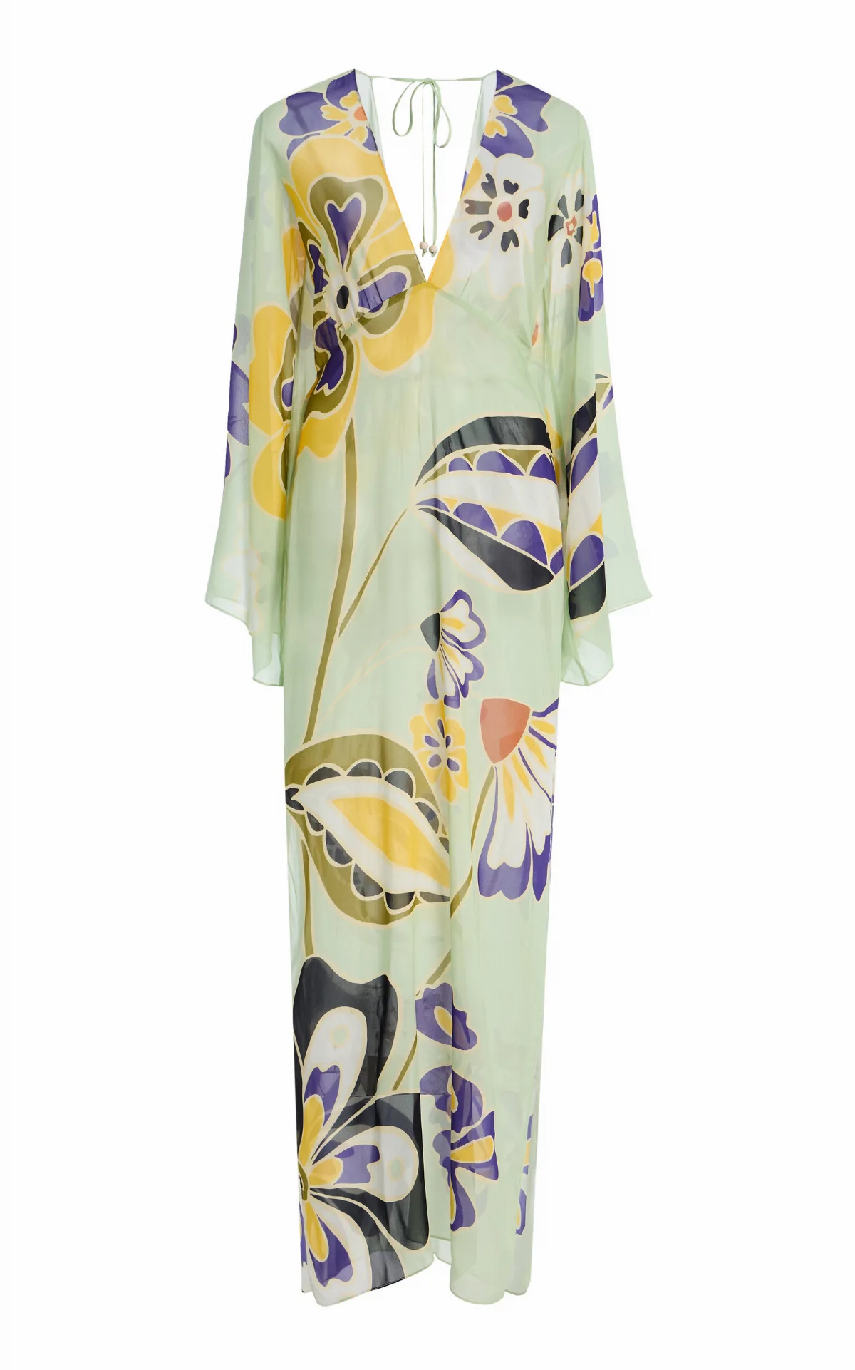 La Isla Aysha Georgette Maxi Kaftan by Cala de la Cruz