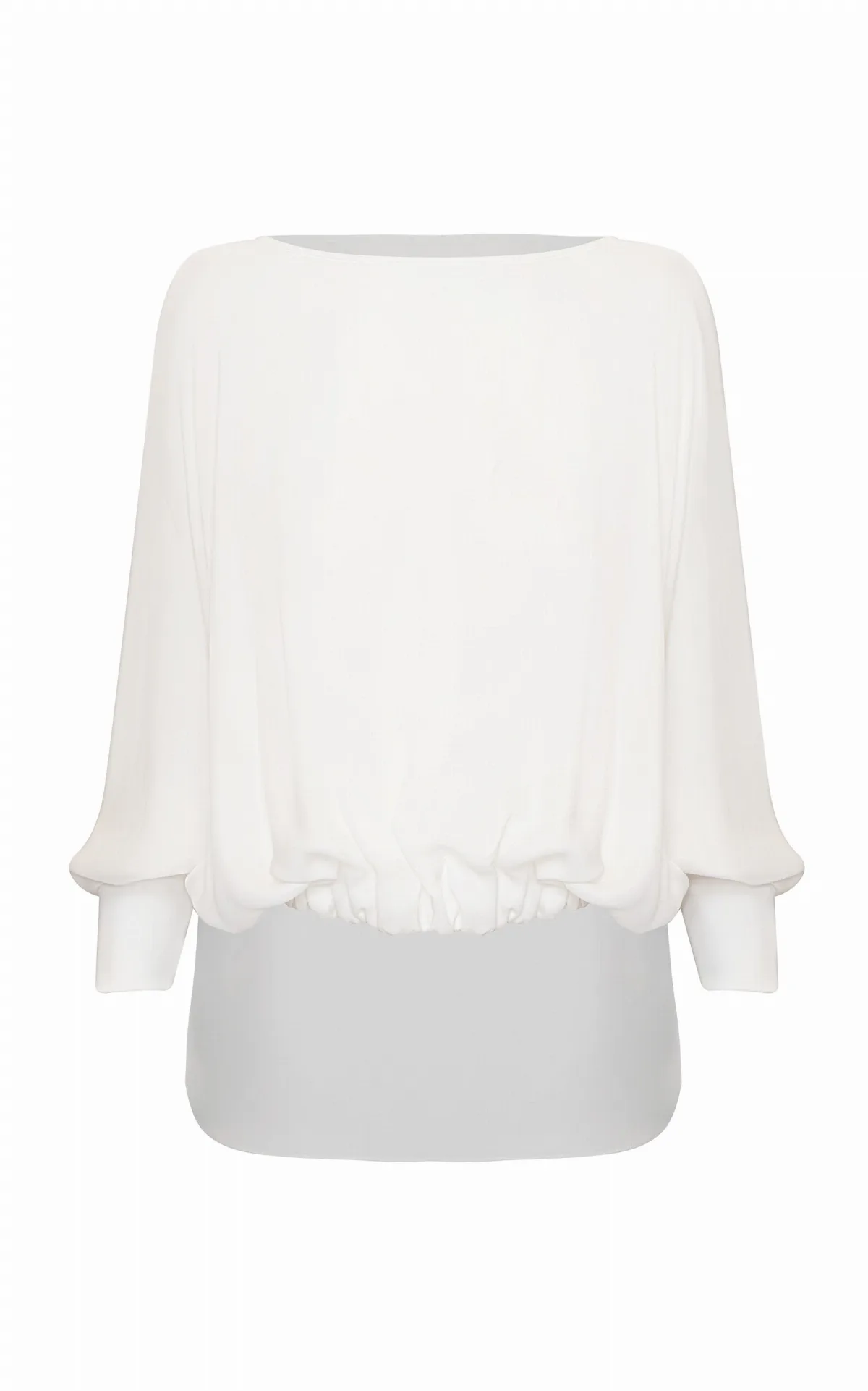 Lo Sustancial Gathered Silk-Georgette Blouse by Andres Otalora