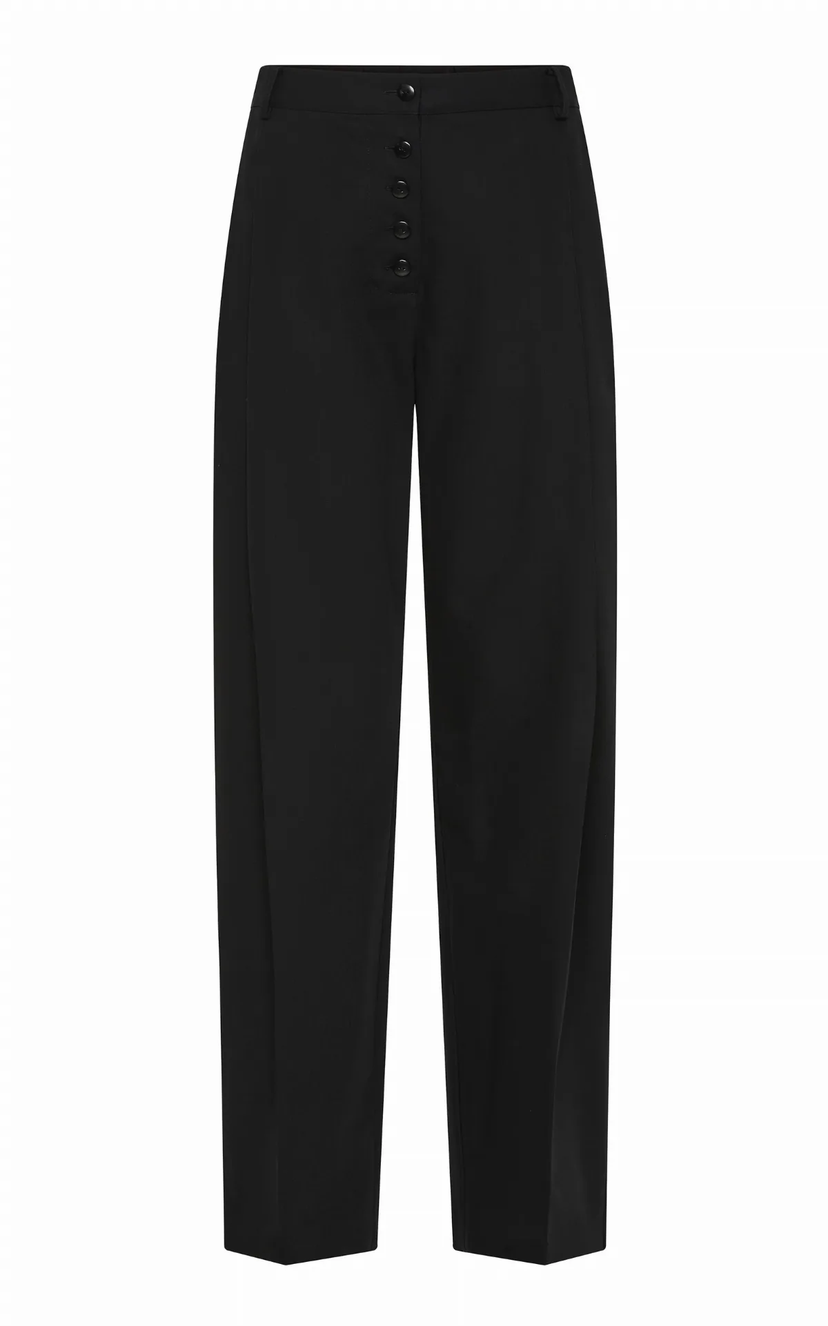 Button Front Pleat Pants by St. Agni