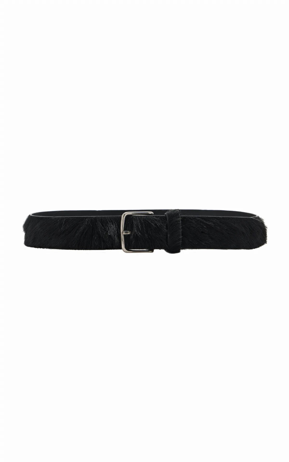 Classic Pony Hair Maxi Belt by The Row
