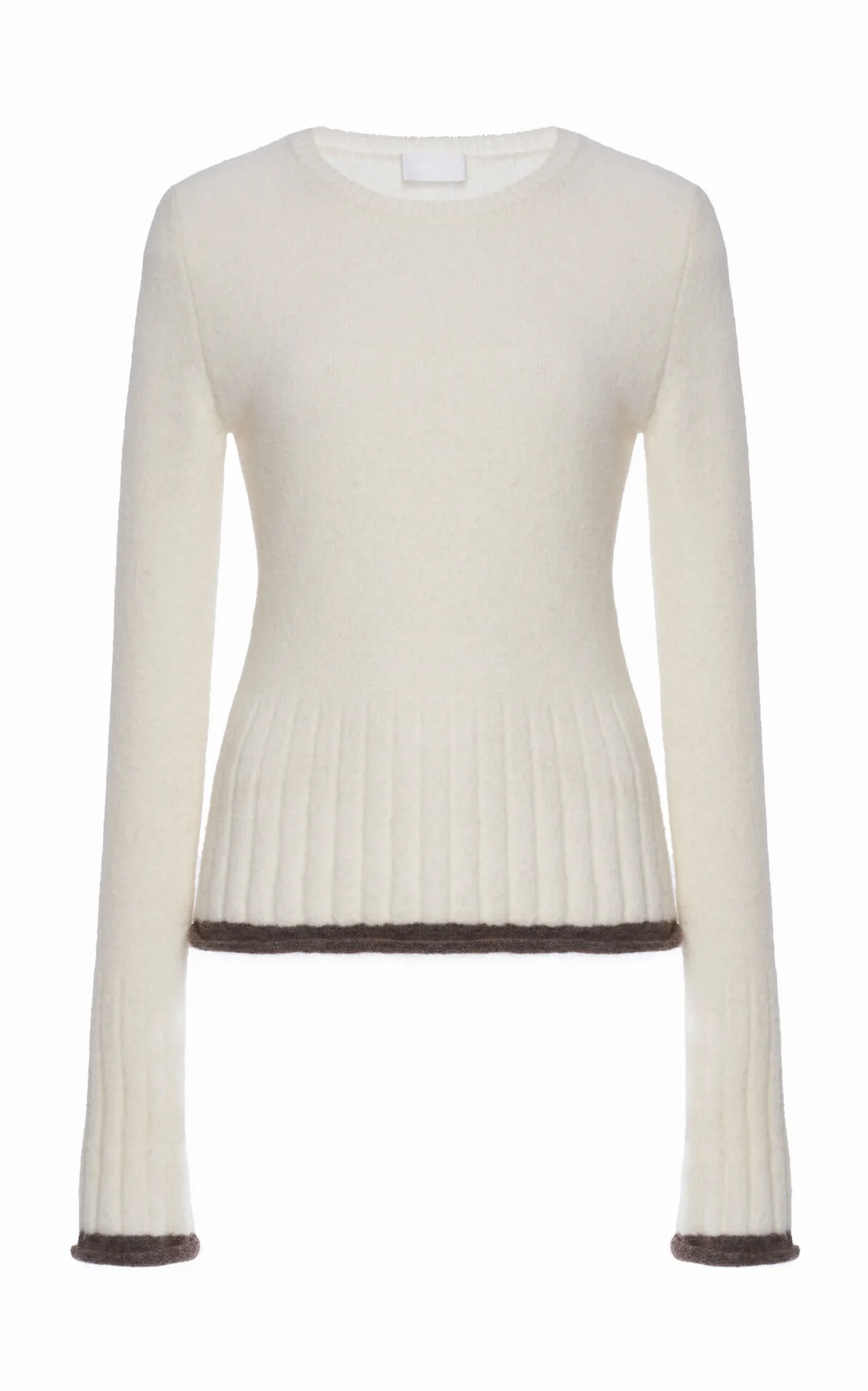 Knit Alpaca Wool-Blend Sweater by Moncler