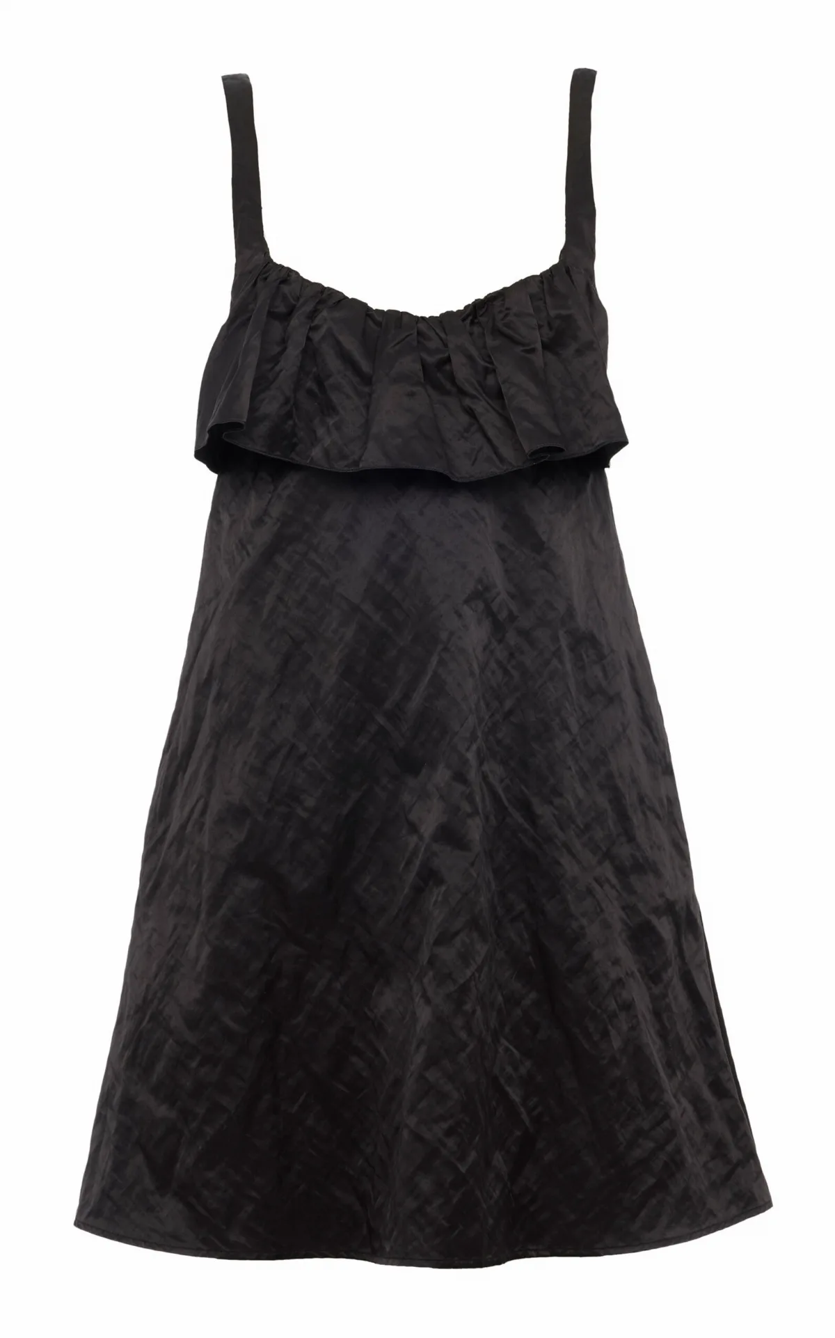 Satin Crinkle Mini Dress by Chloé