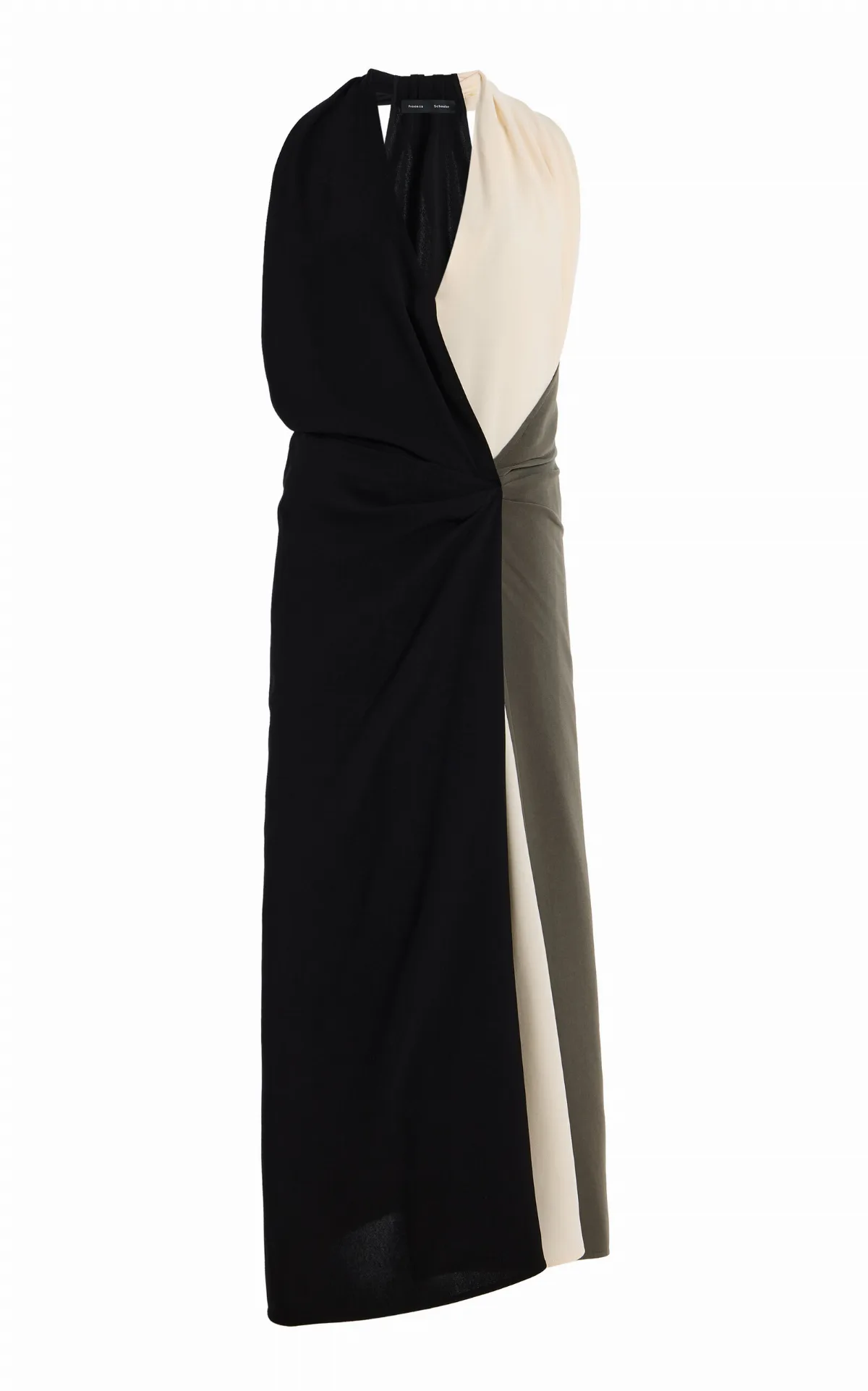 Elsa Draped Crepe Midi Dress by Proenza Schouler