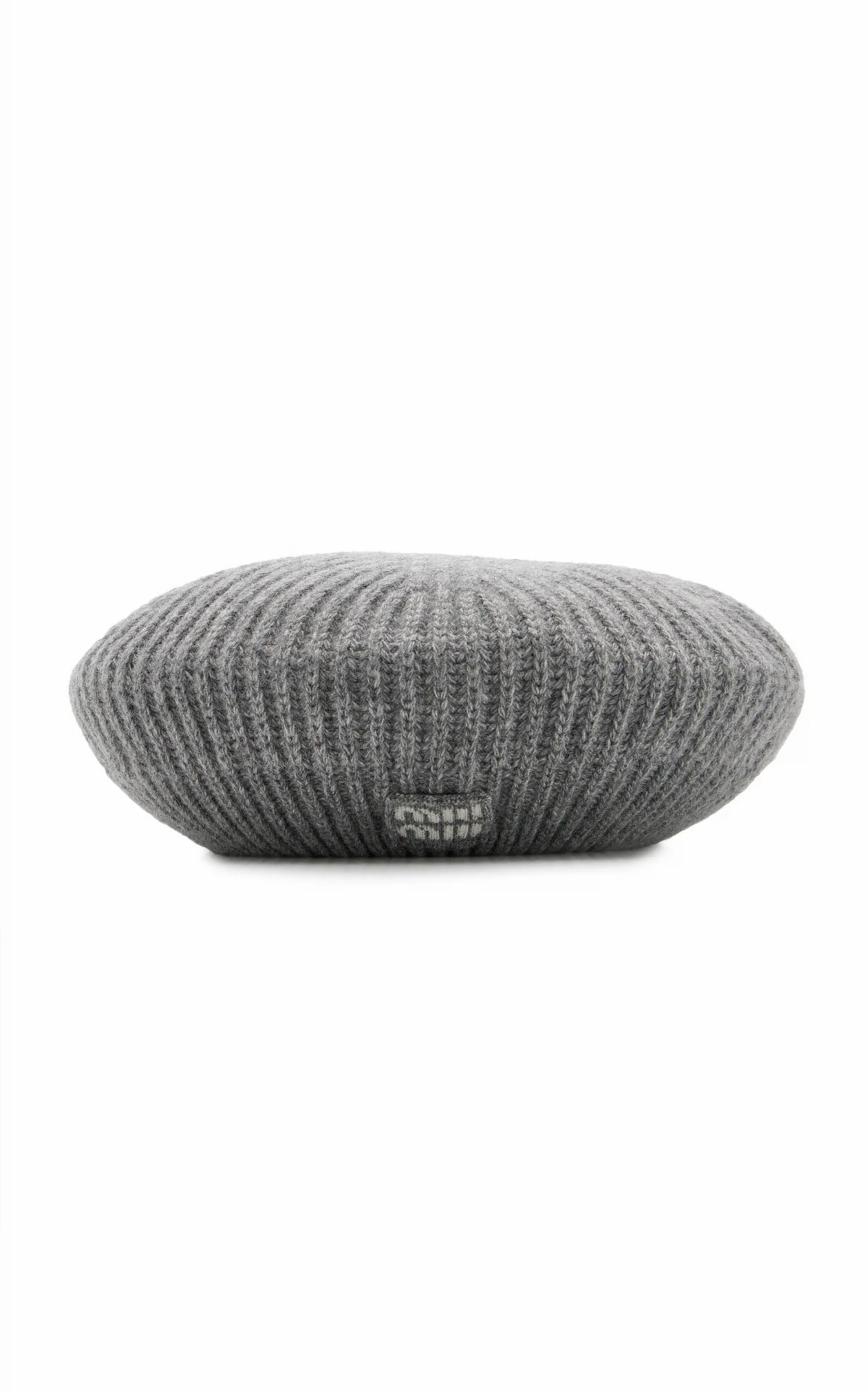 Ribbed Cashmere-Wool Beret by Miu Miu