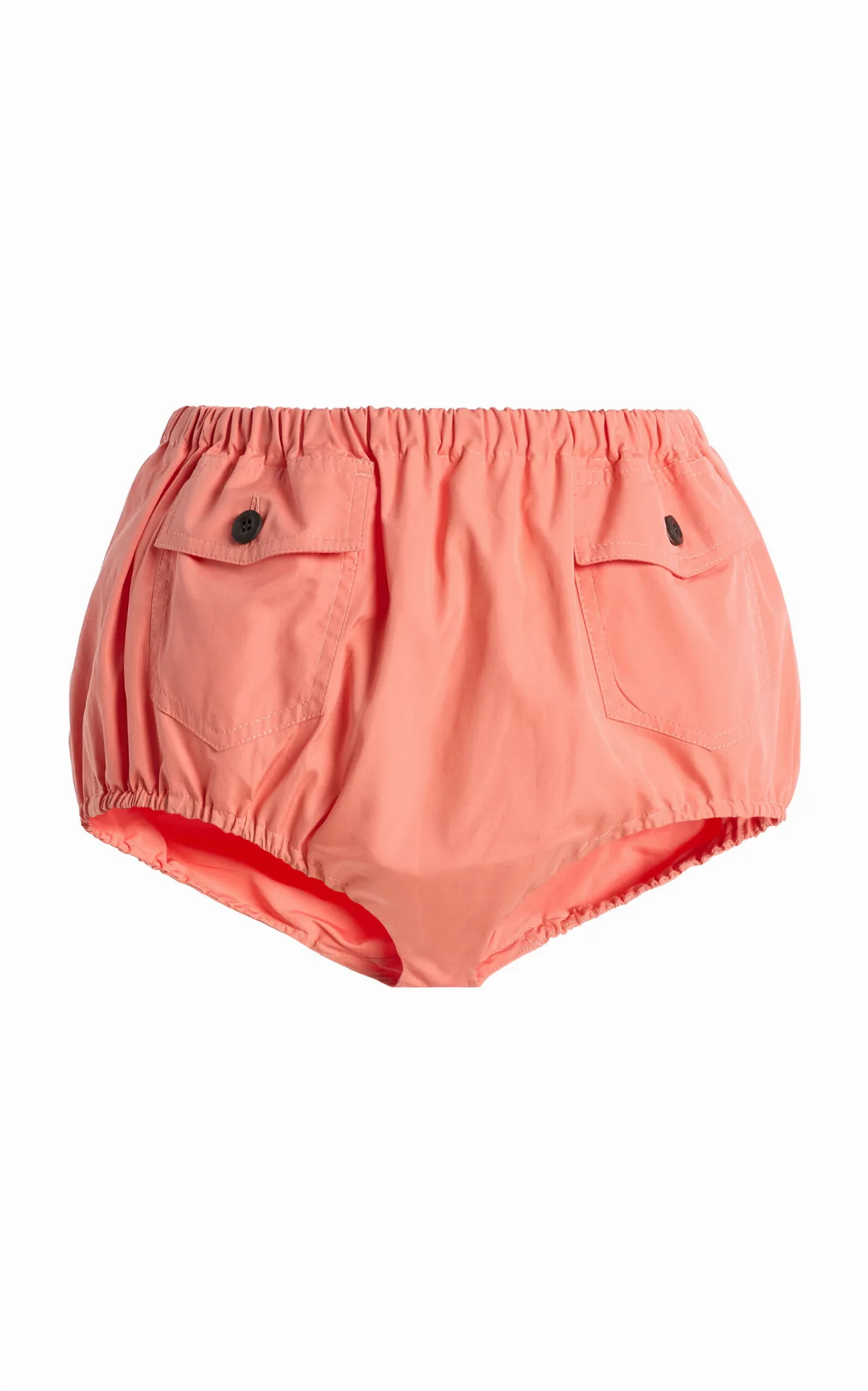 Cotton-Poplin Bloomer Shorts by Prada