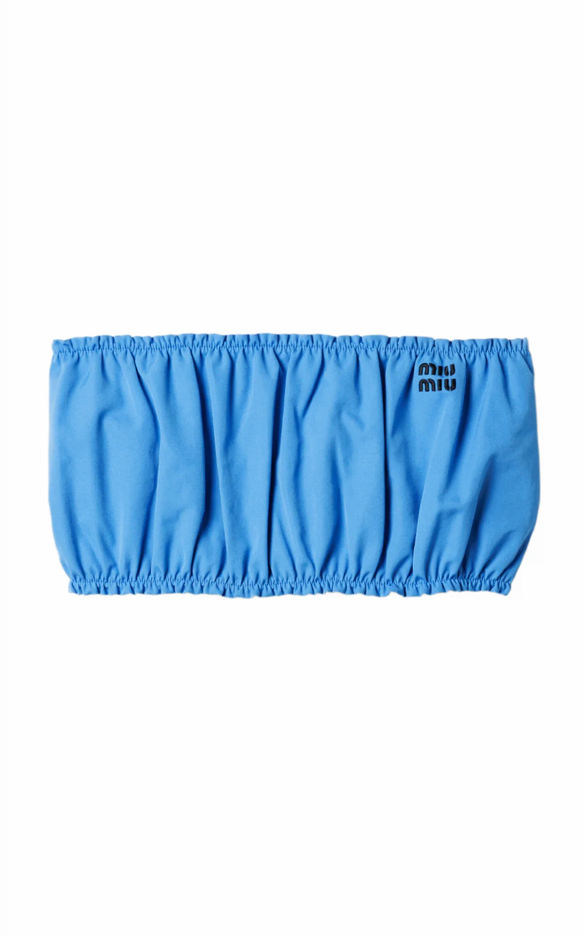 Cotton Bandeau Top by Miu Miu