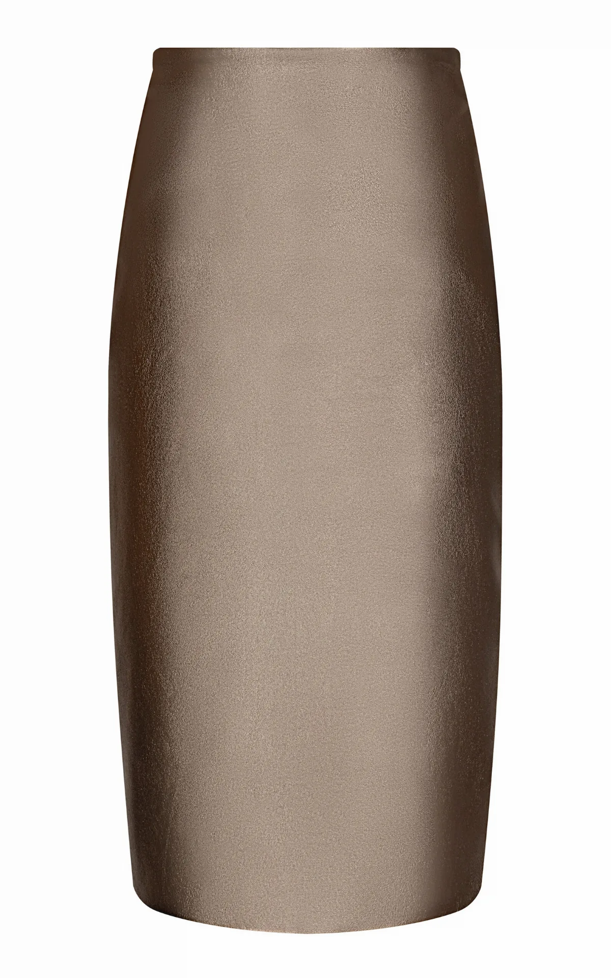 Susurros Pencil Leather Skirt by Andres Otalora
