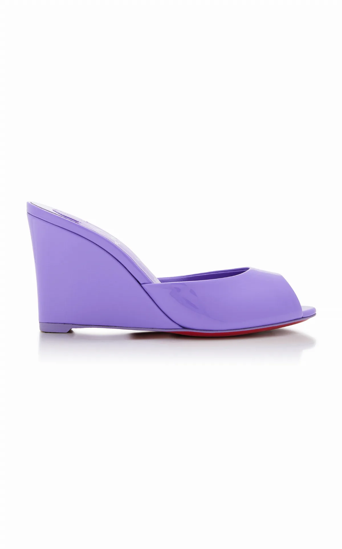 Me Dolly 85mm Patent Leather Wedge Pumps by Christian Louboutin
