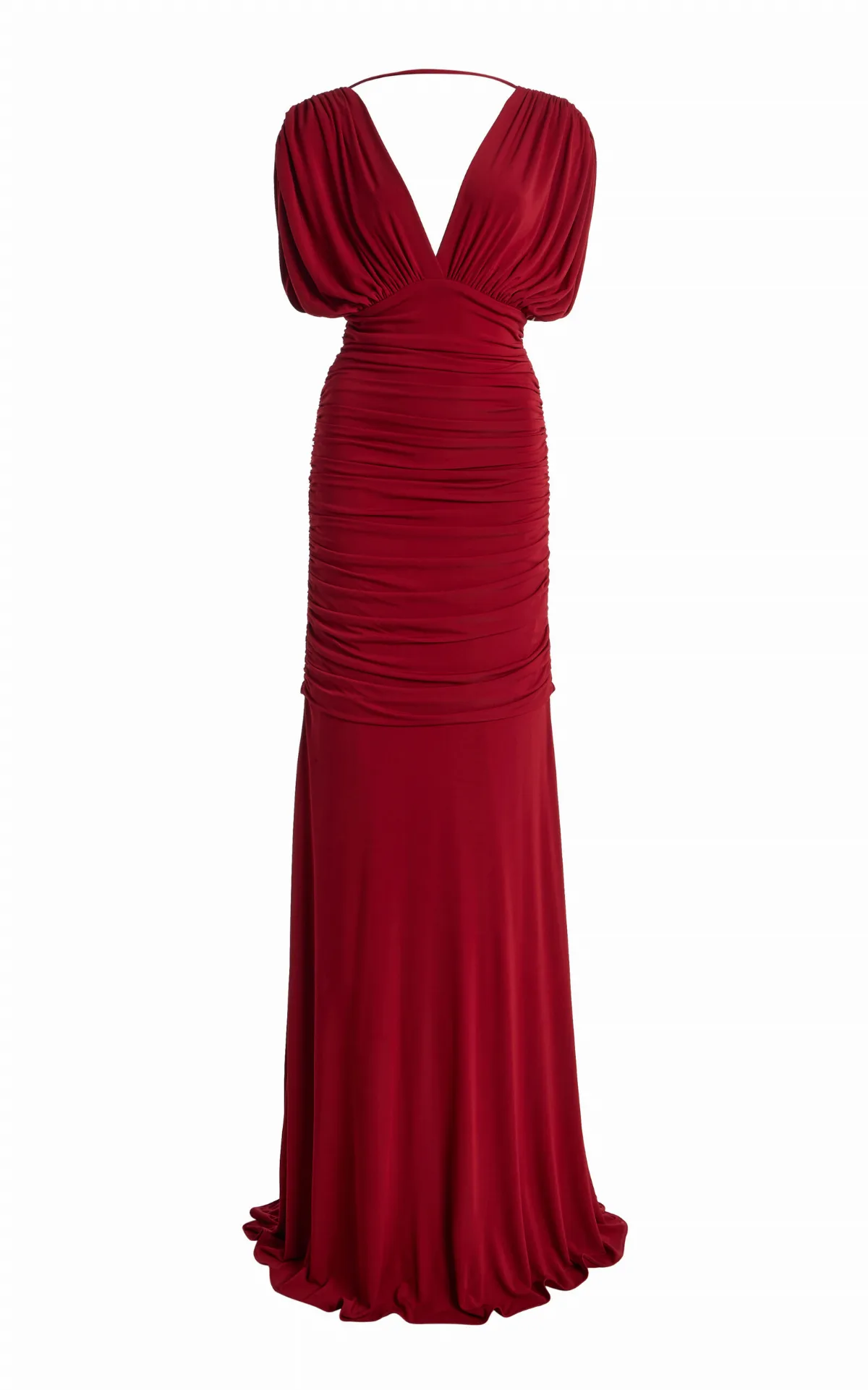 Norvelle Draped Jersey Gown
