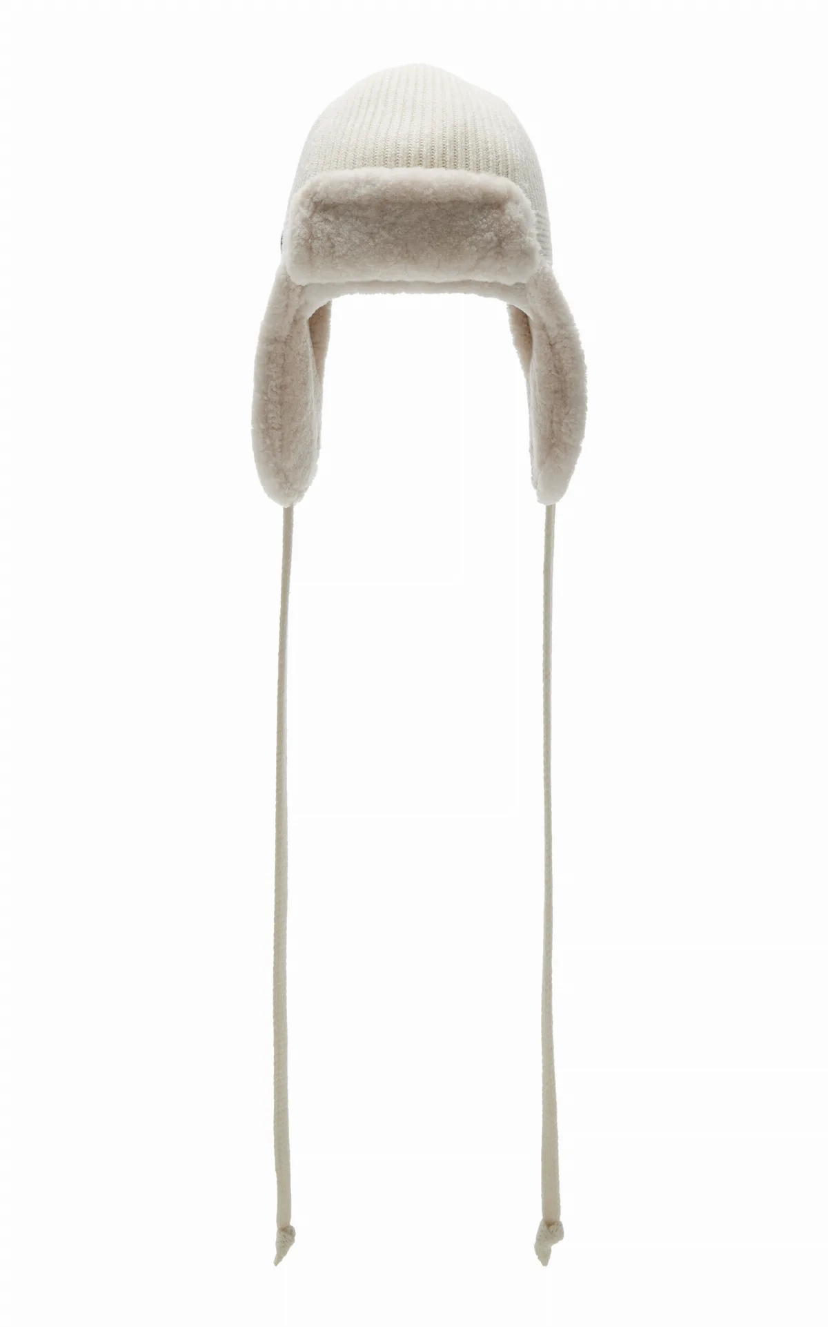 Shearling-Lined Cashmere-Wool Hat by Miu Miu