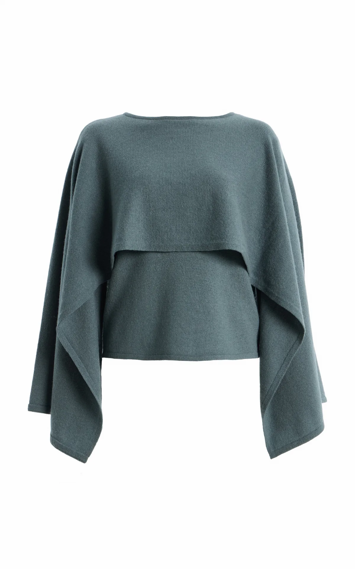 Valiant Draped Wool-Cashmere Sweater by Zimmermann