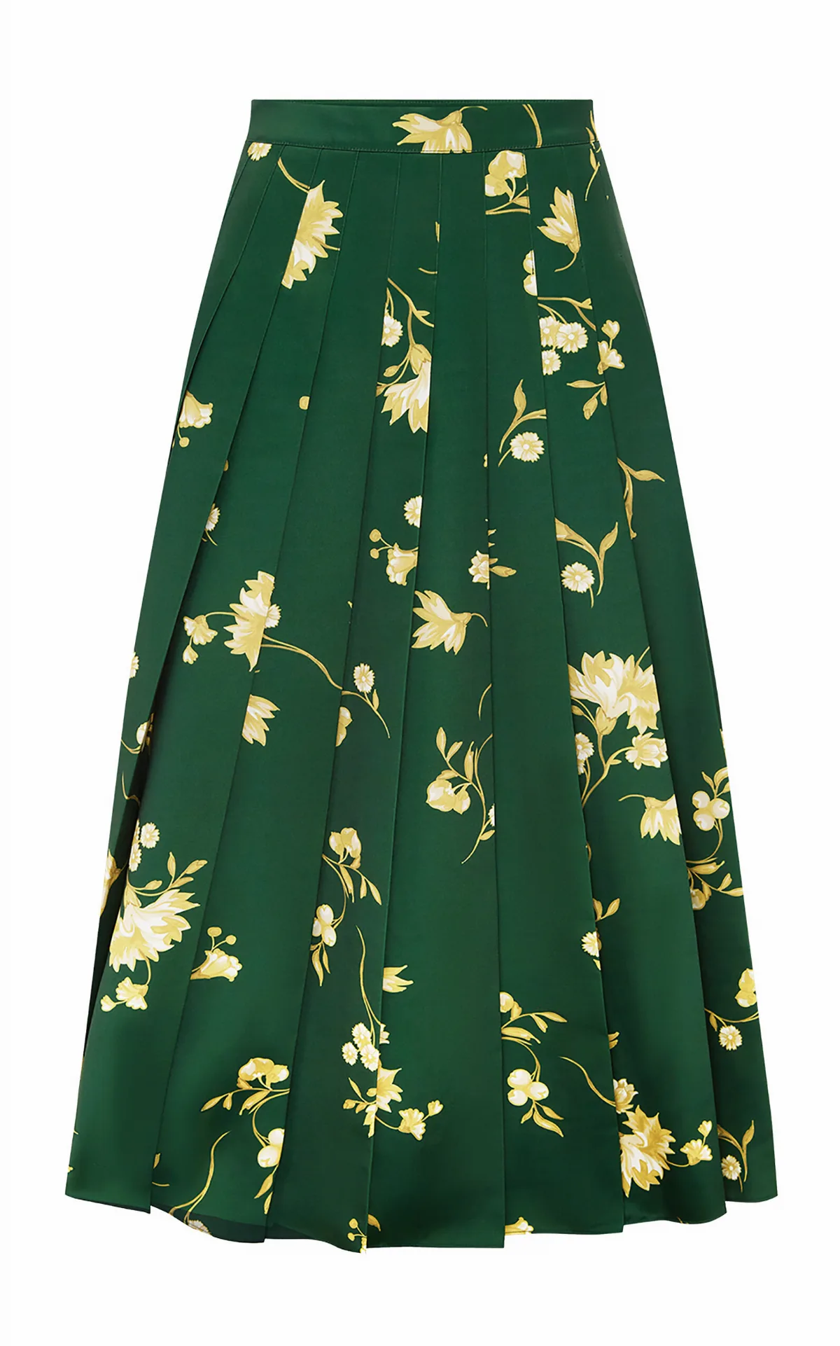 June Pleated Maxi Skirt by Leo Lin