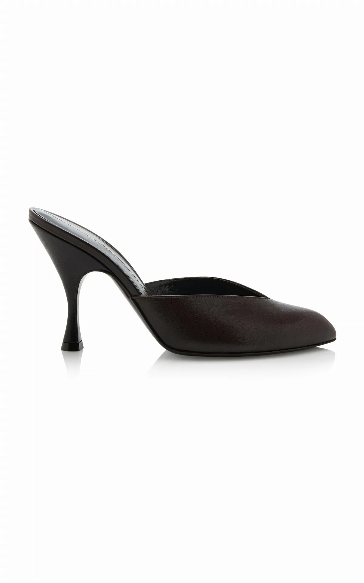 Sitting Pretty Leather Mules by Herbert Levine