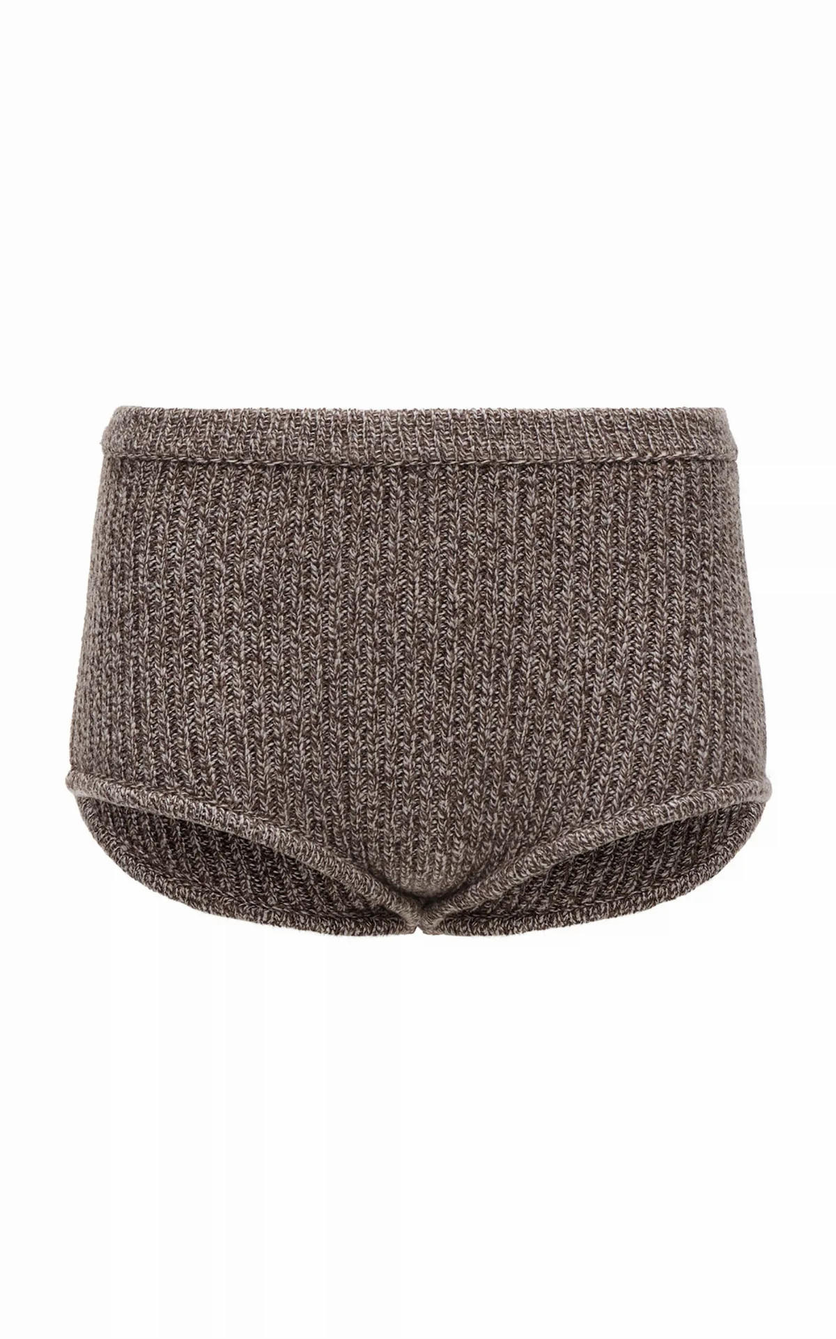 Knitted Wool Shorts by Magda Butrym