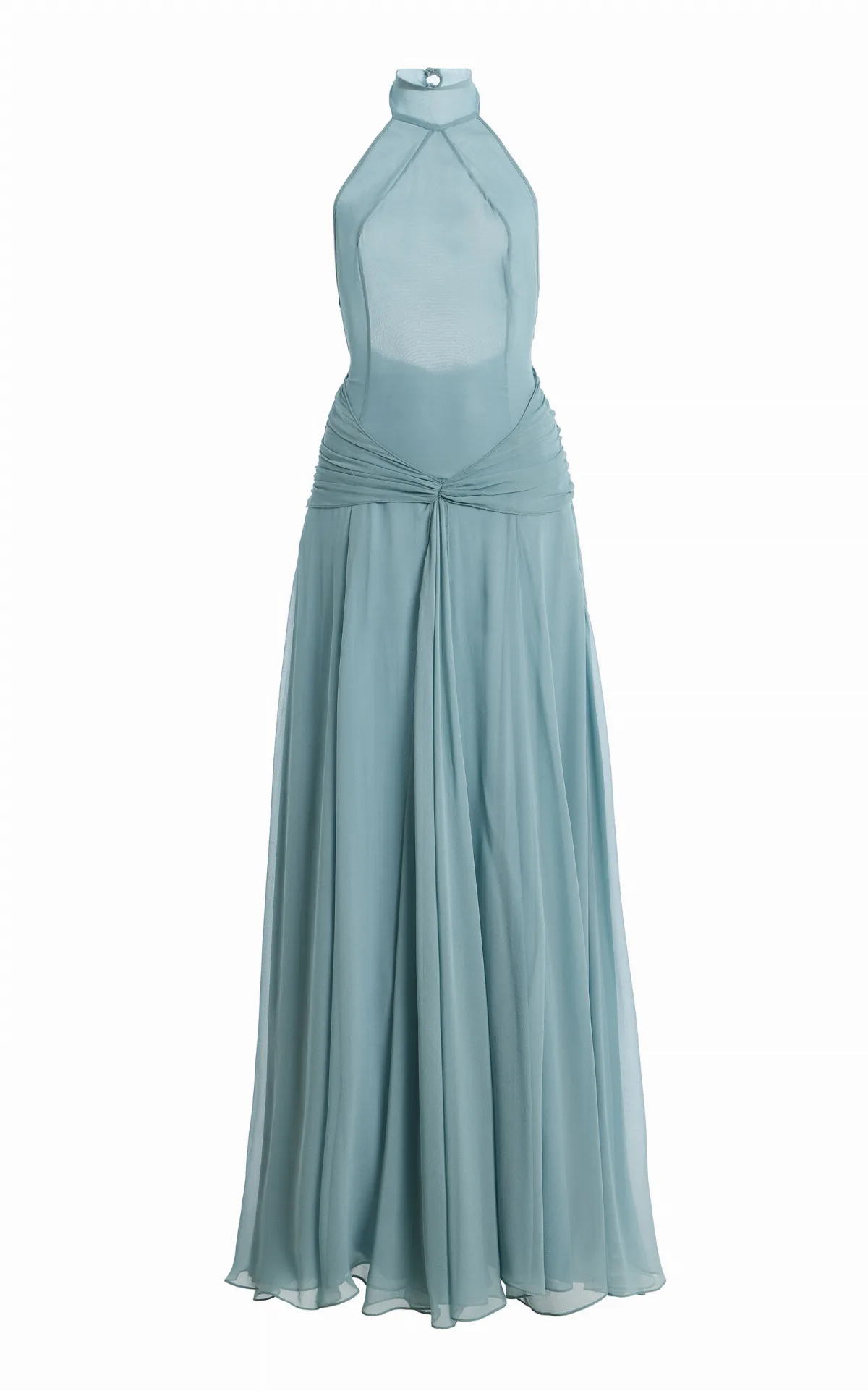 Halo Sheer Silk Gown by The New Arrivals Ilkyaz Ozel