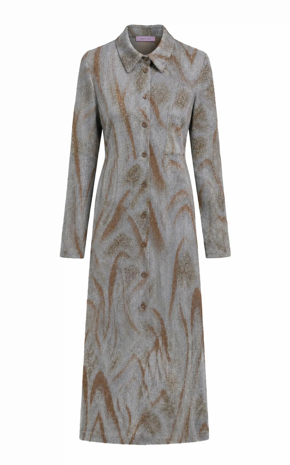 Andre Cotton-Blend Jacquard Dress by Maccapani