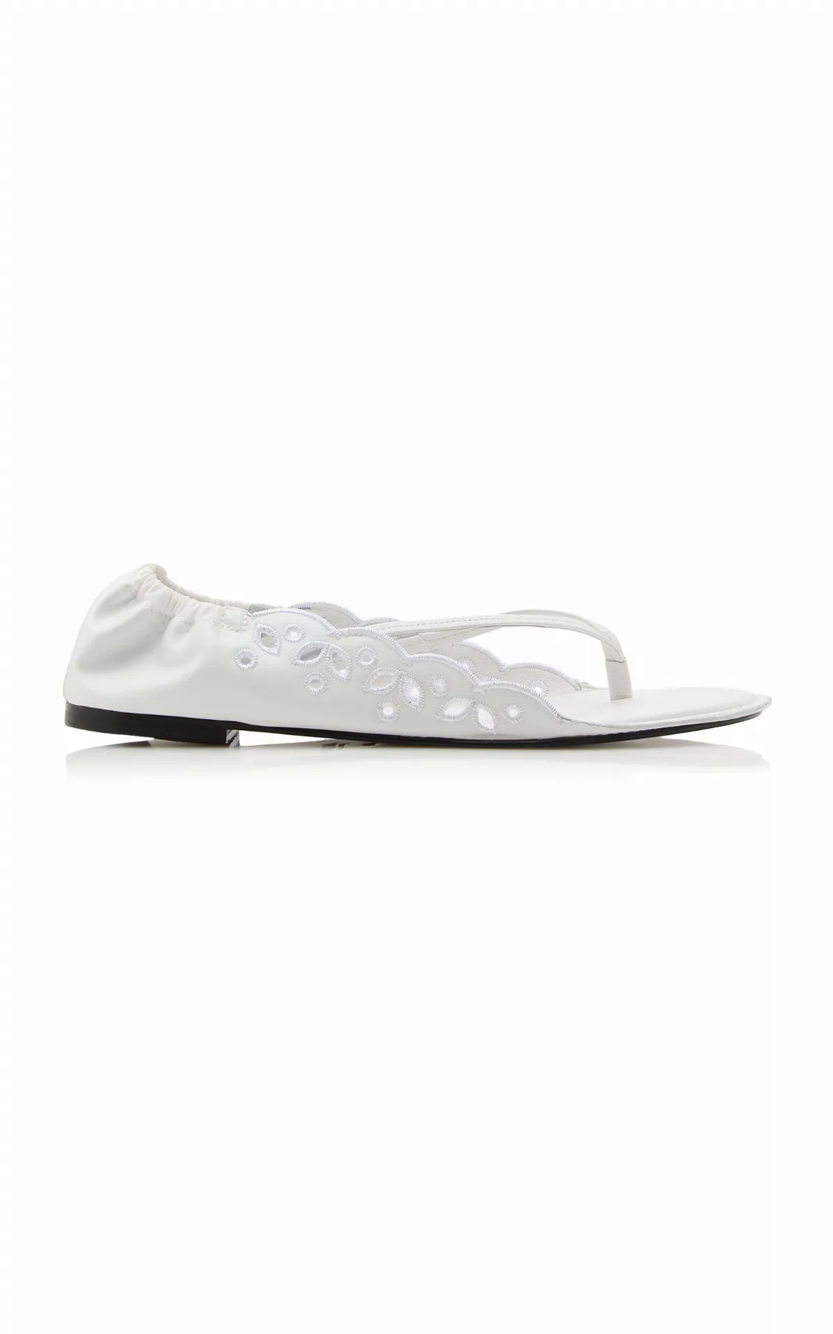 The Barefoot Leather Sandals by Jacquemus