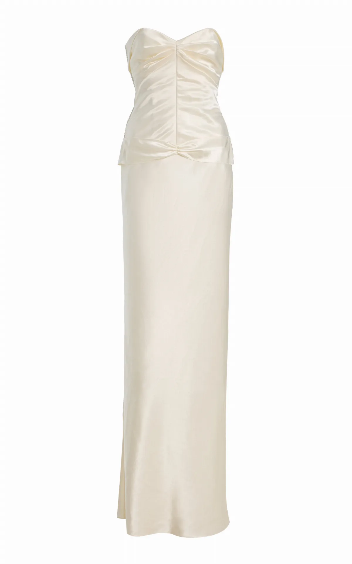 Clementine Satin Maxi Dress by Anna October
