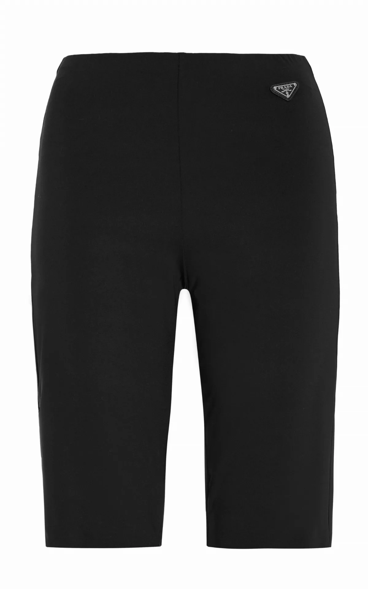 Logo-Detailed Stretch-Jersey Biker Shorts by Prada