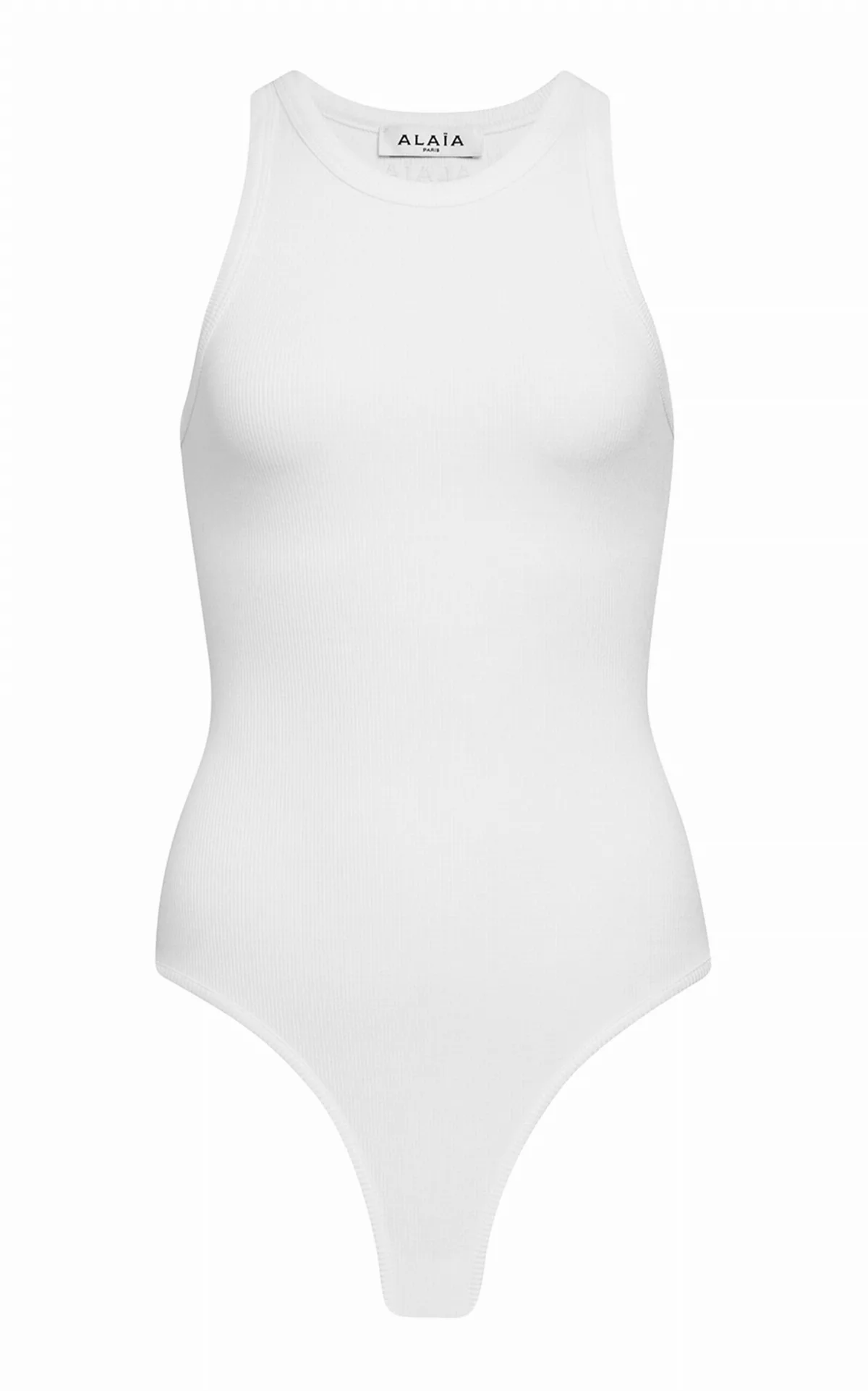 Ribbed Cotton-Blend Bodysuit by ALAÏA
