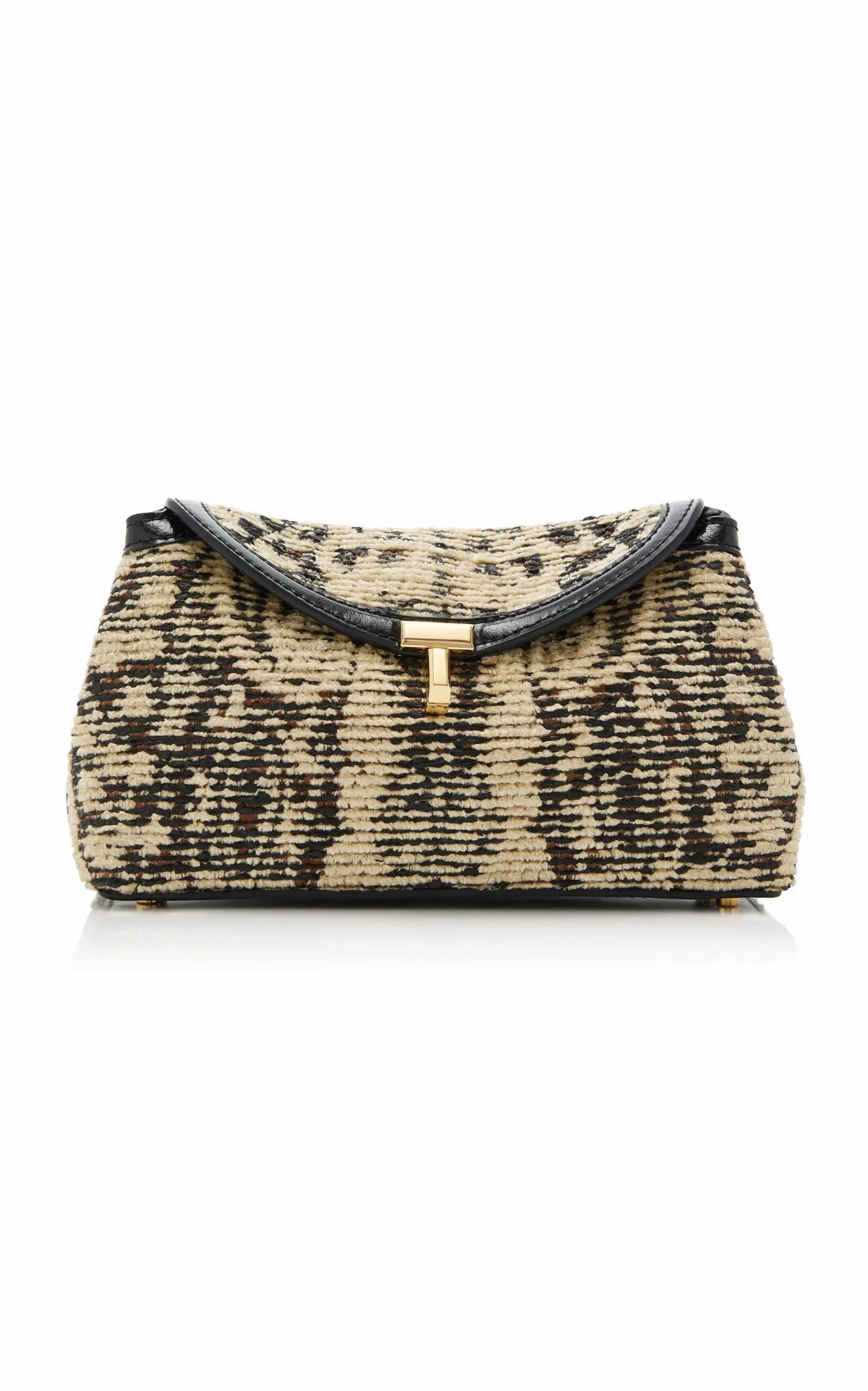 Mini T-Lock Paisley Clutch by Toteme