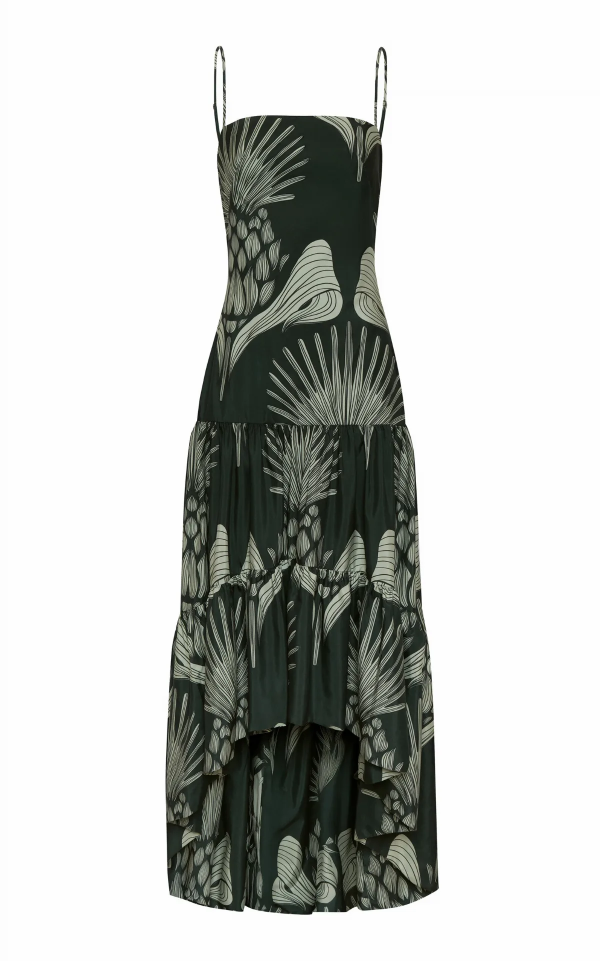 Joya Colonial Printed Stretch-Cotton Maxi Dress by Andres Otalora