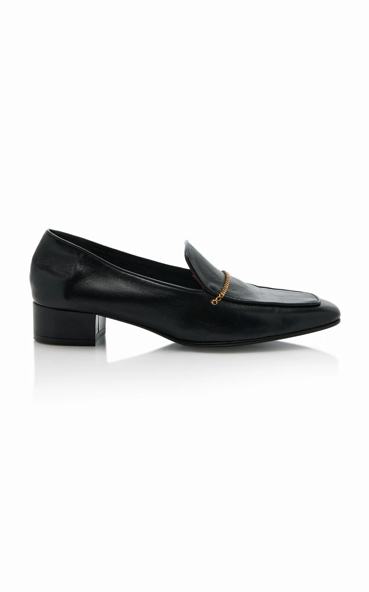 Fair and Square Leather Loafers by Herbert Levine