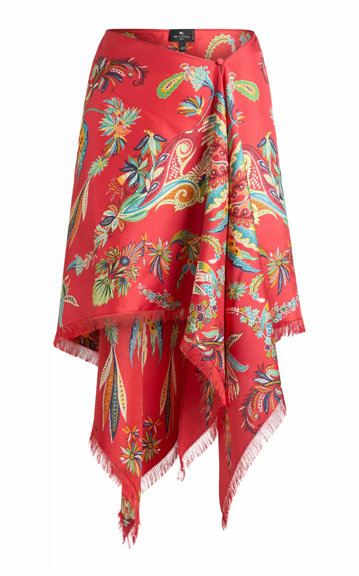 Patterned Jersey Knee-Length Skirt by Etro