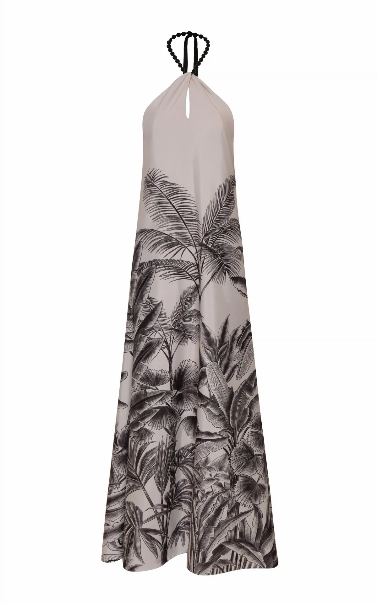 Kalahari Embellished Cotton-Poplin Maxi Dress by Andres Otalora