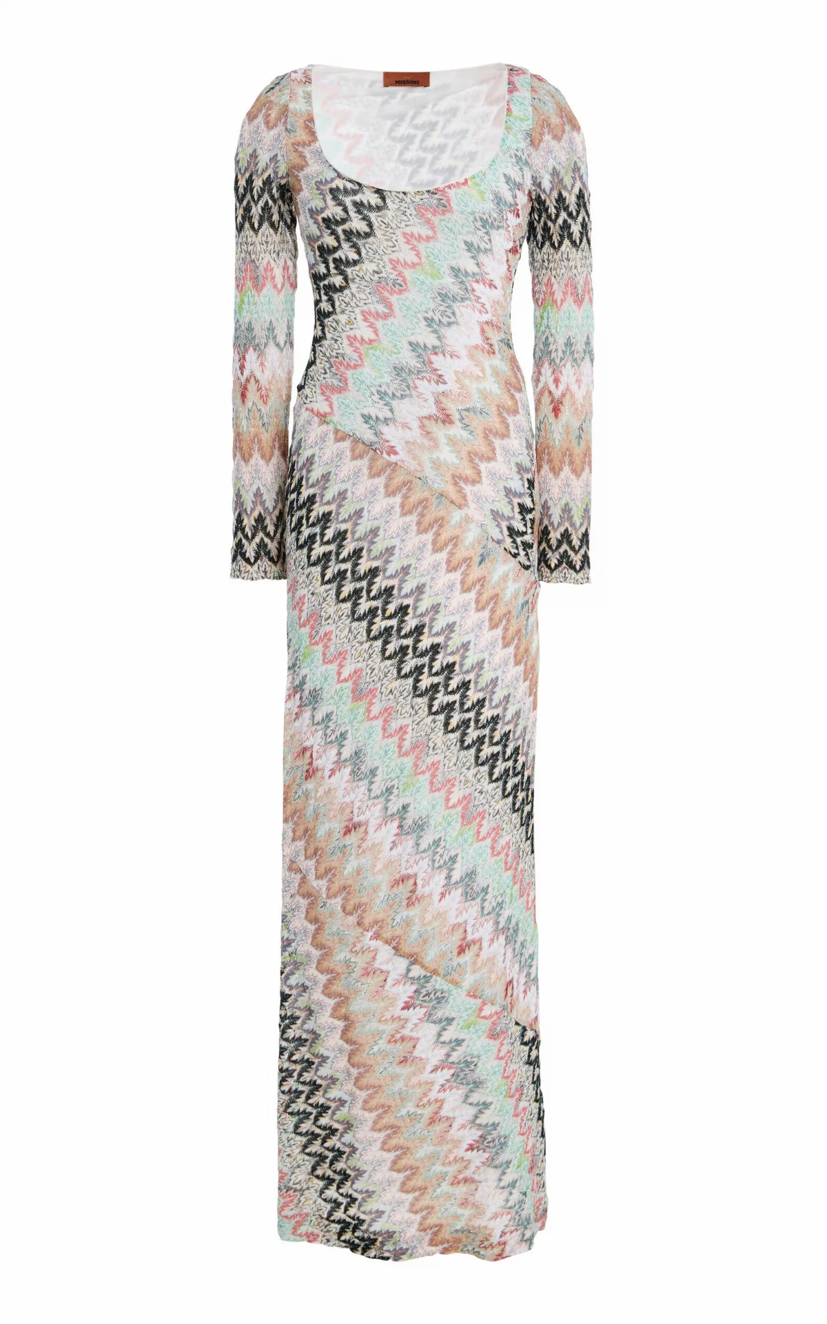 Metallic Knit Maxi Dress by Missoni