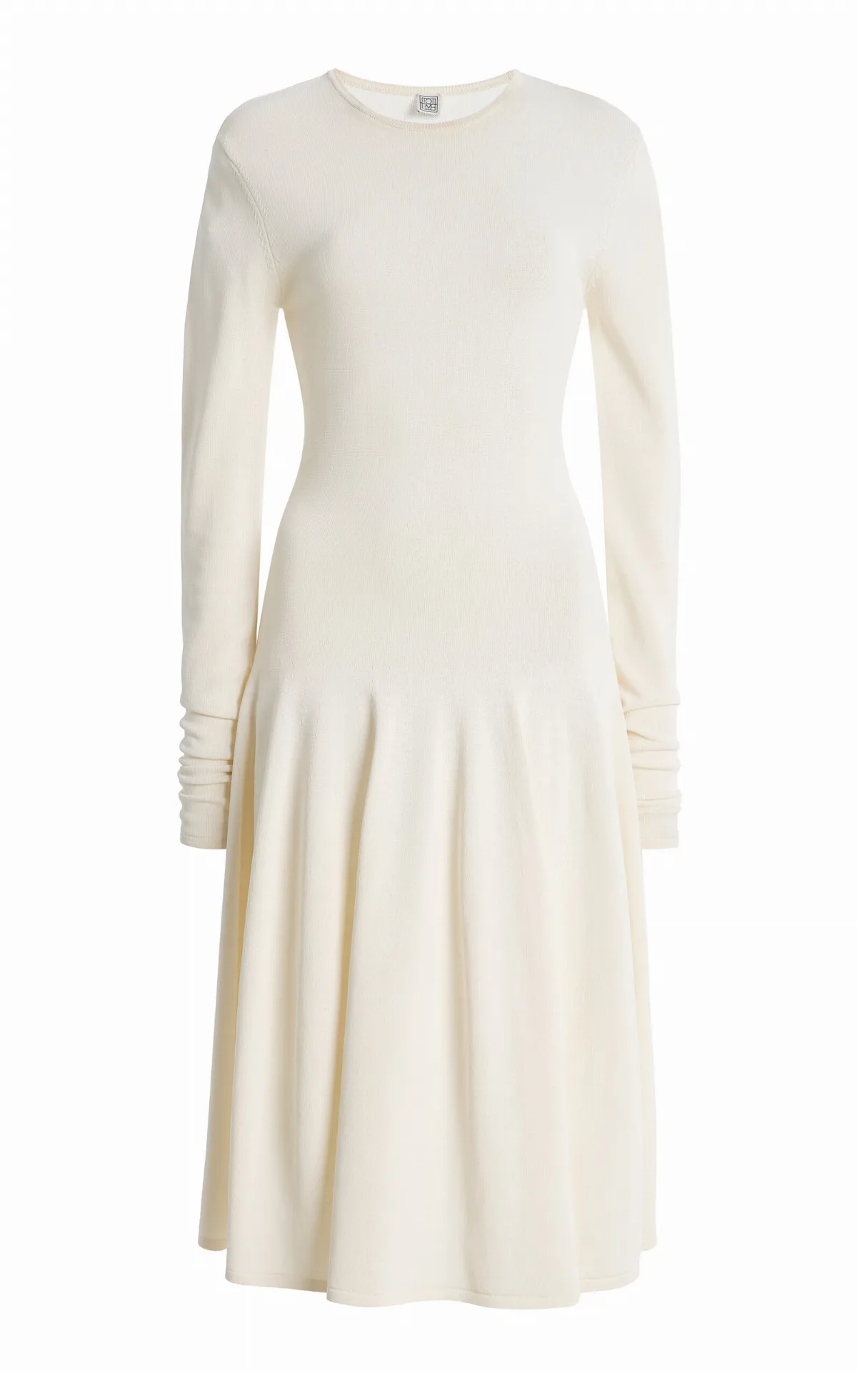 Sculpted Knit Mini Dress by Toteme