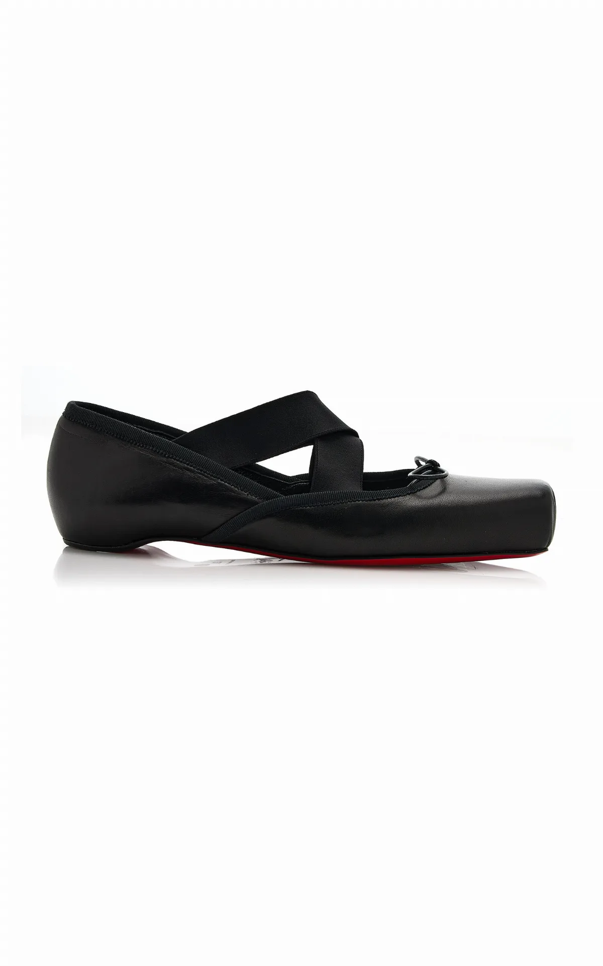 Cassiasticina Leather Ballet Flats by Christian Louboutin