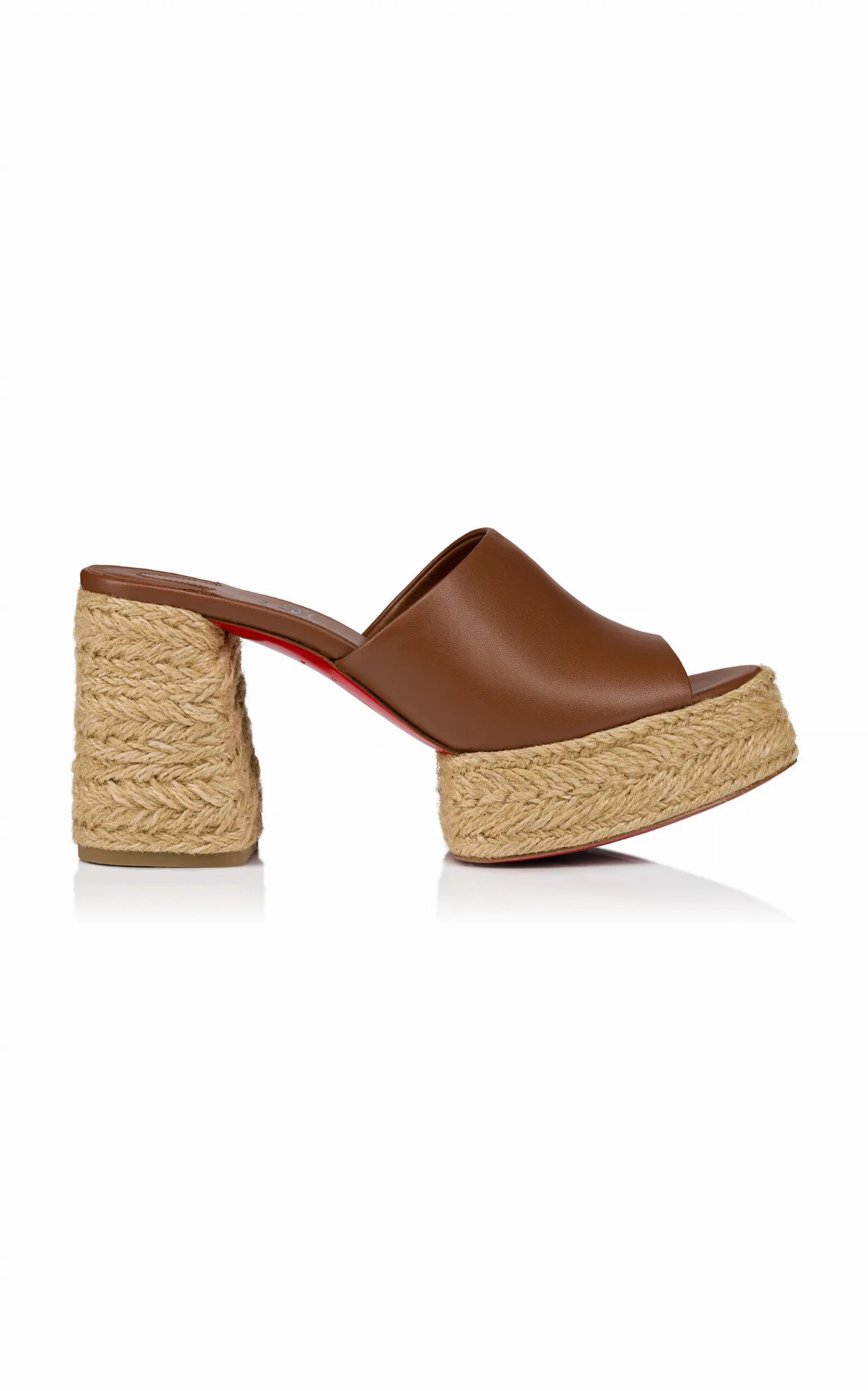 Calakala 85mm Leather Platform Mules