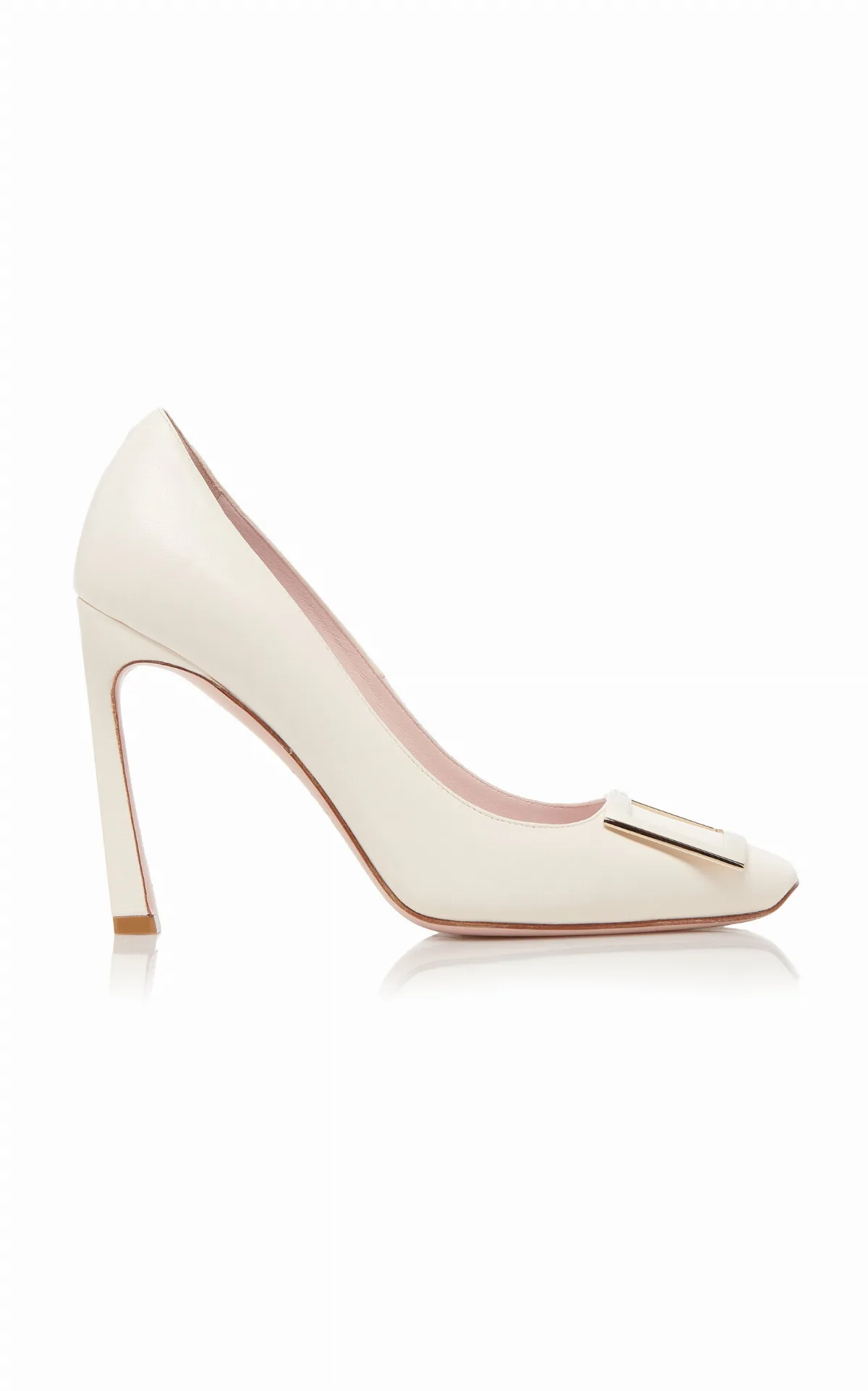Belle Vivier Trompette Leather Pumps