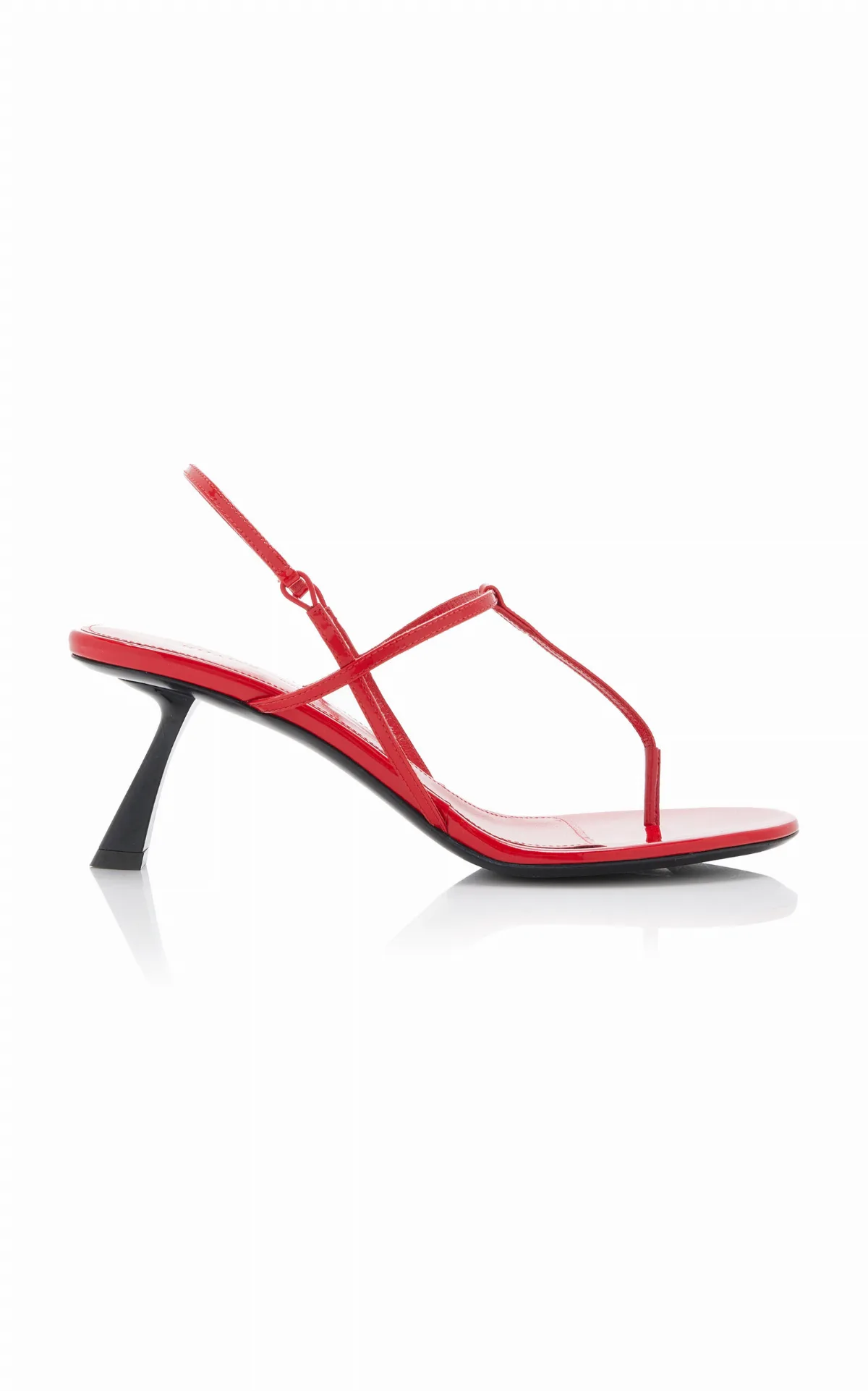 Linden Patent Leather Sandals by Khaite