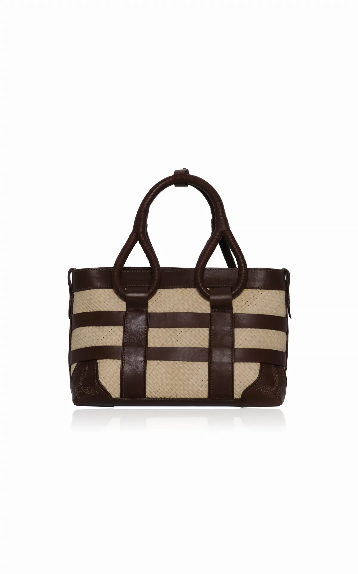 Heritage in Motion Mini Braided Tote Bag by Johanna Ortiz