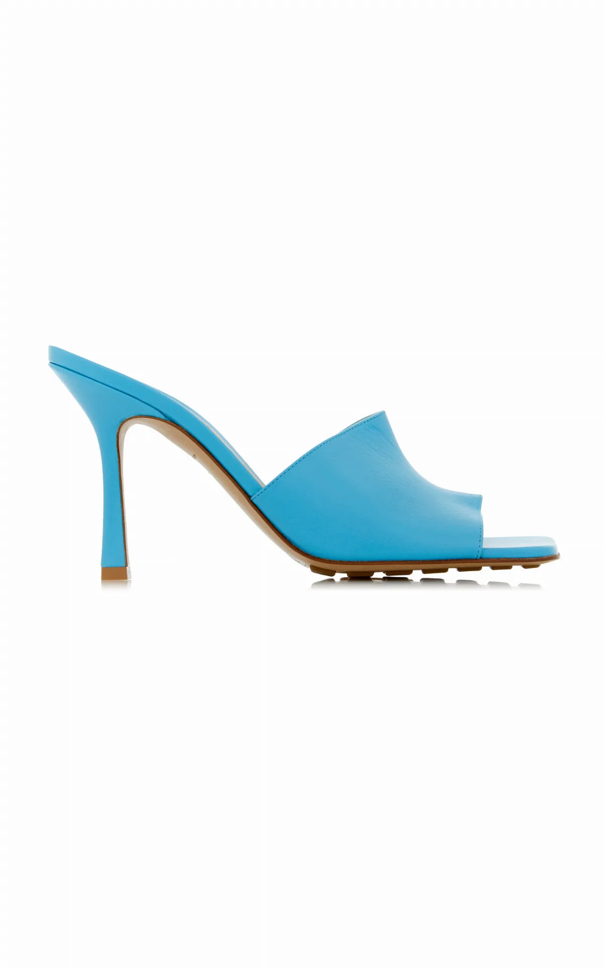 Stretch Leather Slide Sandals by Bottega Veneta