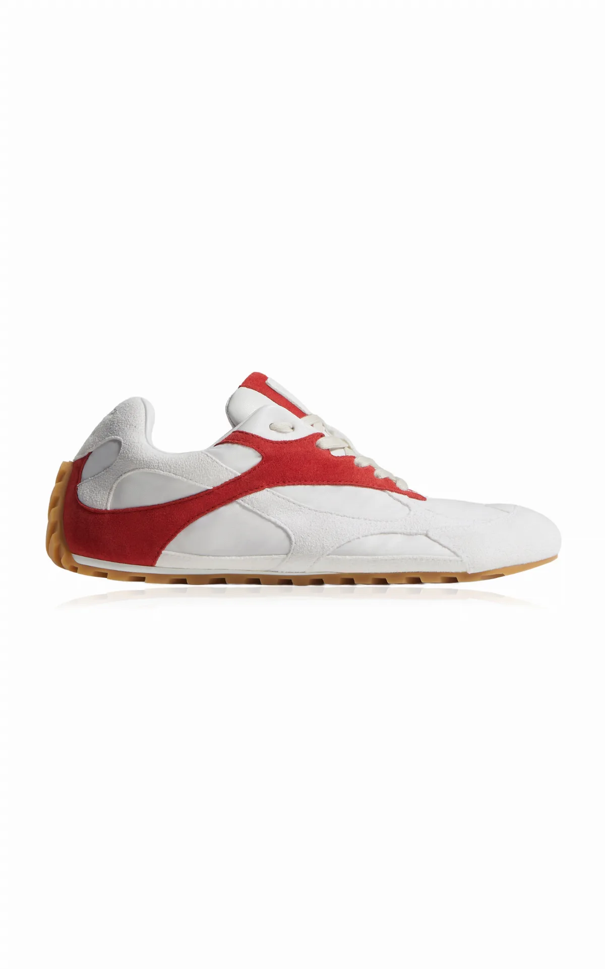 Orbit Flash Suede-Trimmed Sneakers