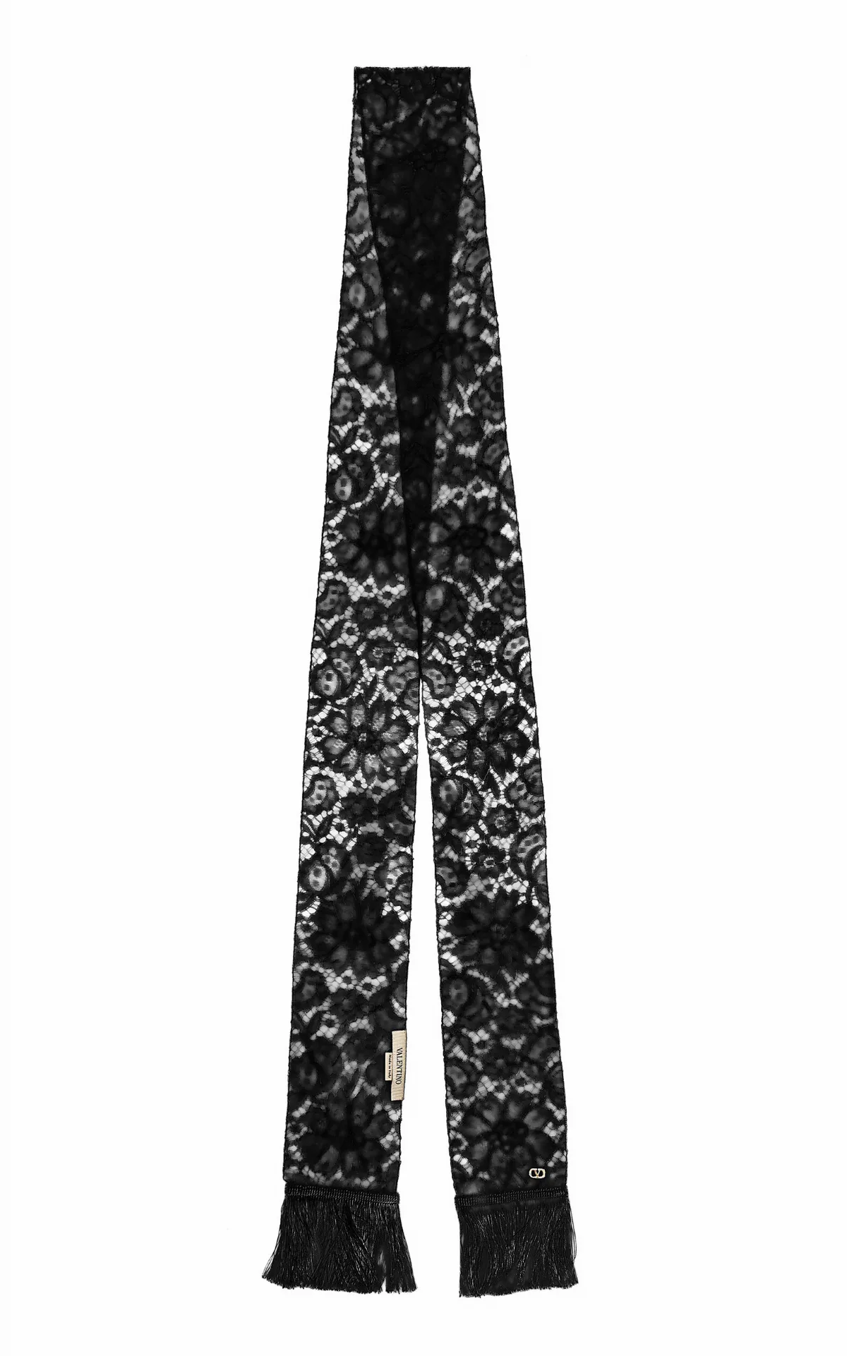 Long Fringed Lace Scarf by Valentino Garavani