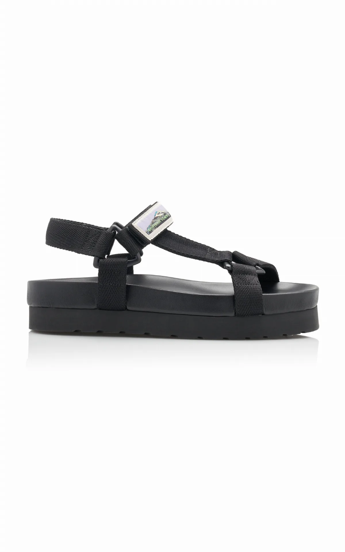 Trip Nylon Tech Slingback Sandals by Bottega Veneta
