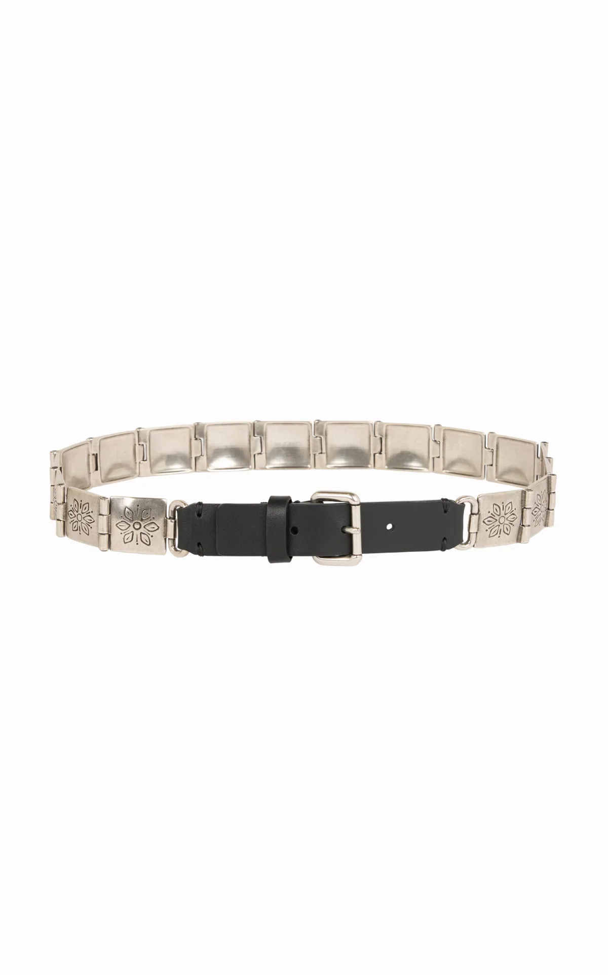Metal and Leather Belt by Etro