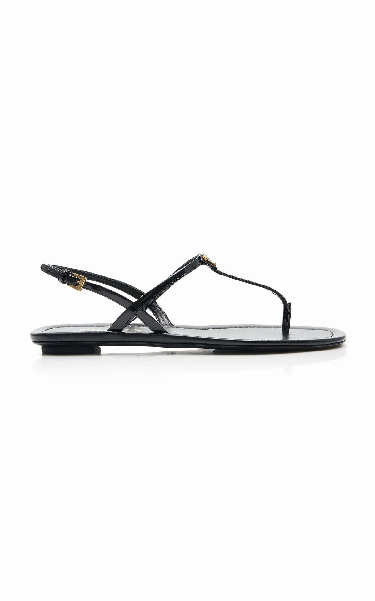 Leather Sandals by Prada