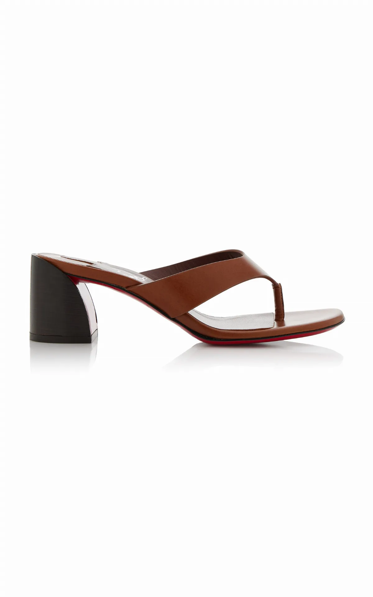 Janetonga 55mm Leather Sandals by Christian Louboutin