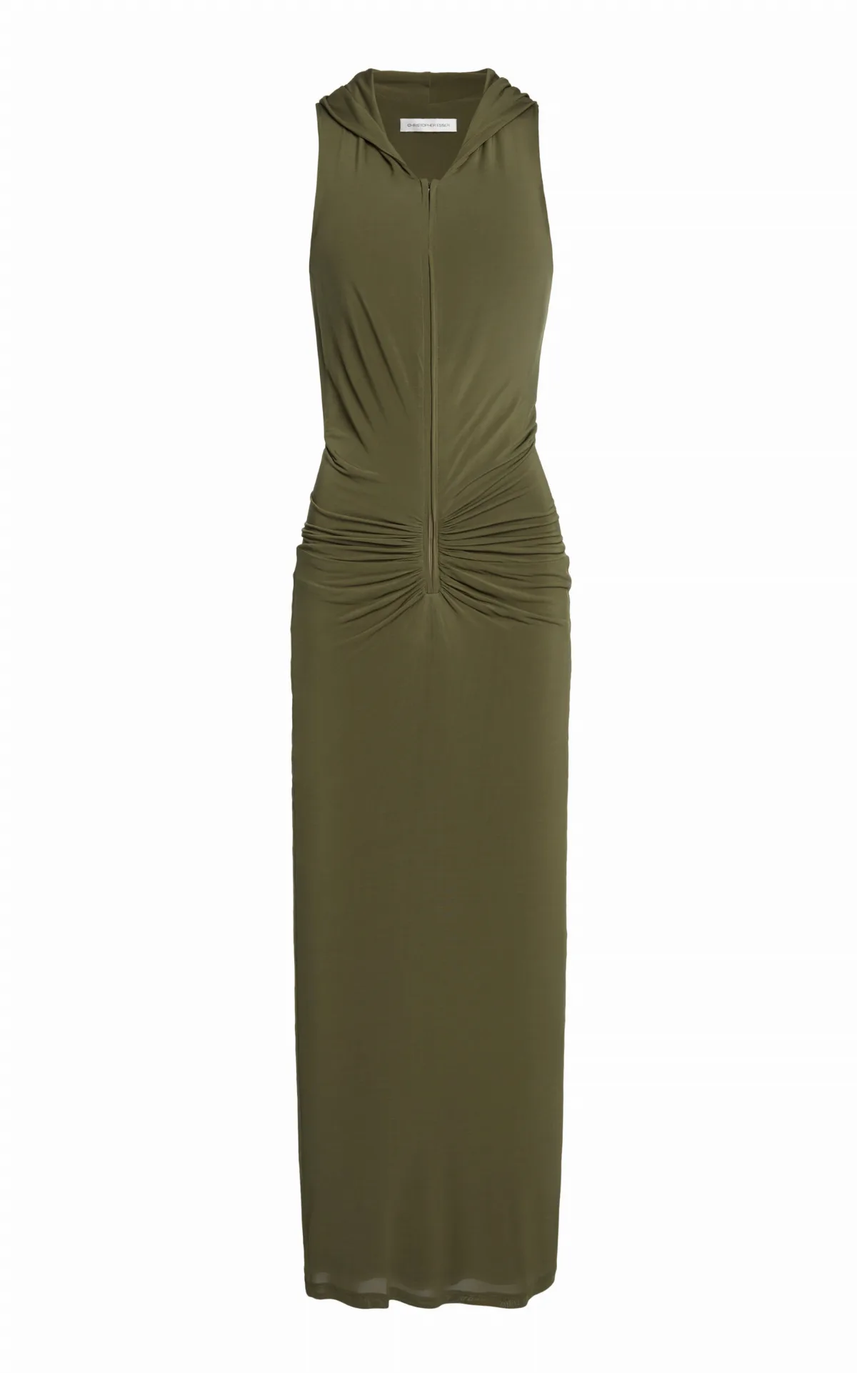Dannie Hooded Maxi Dress by Christopher Esber