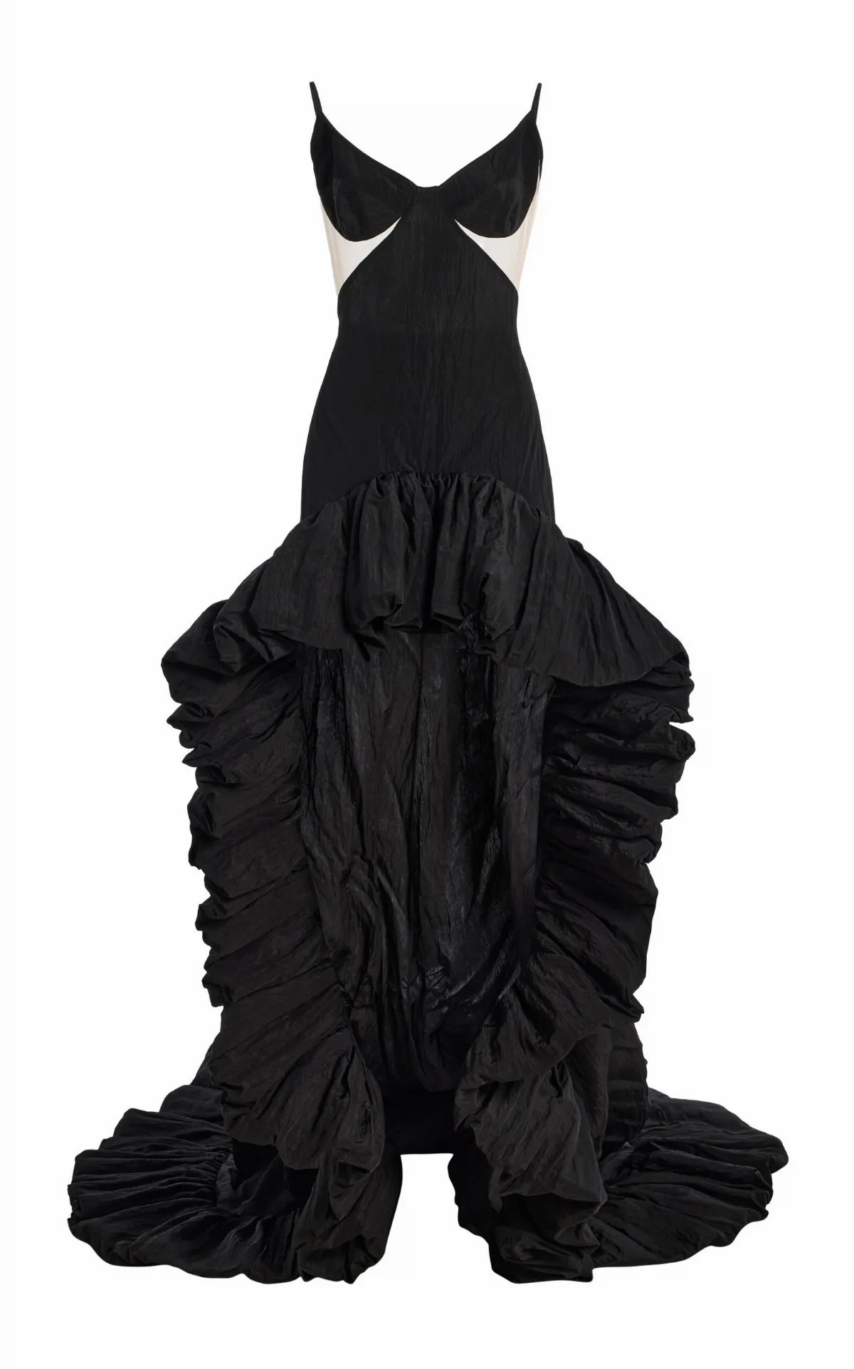 Ruffled Taffeta Gown by David Koma